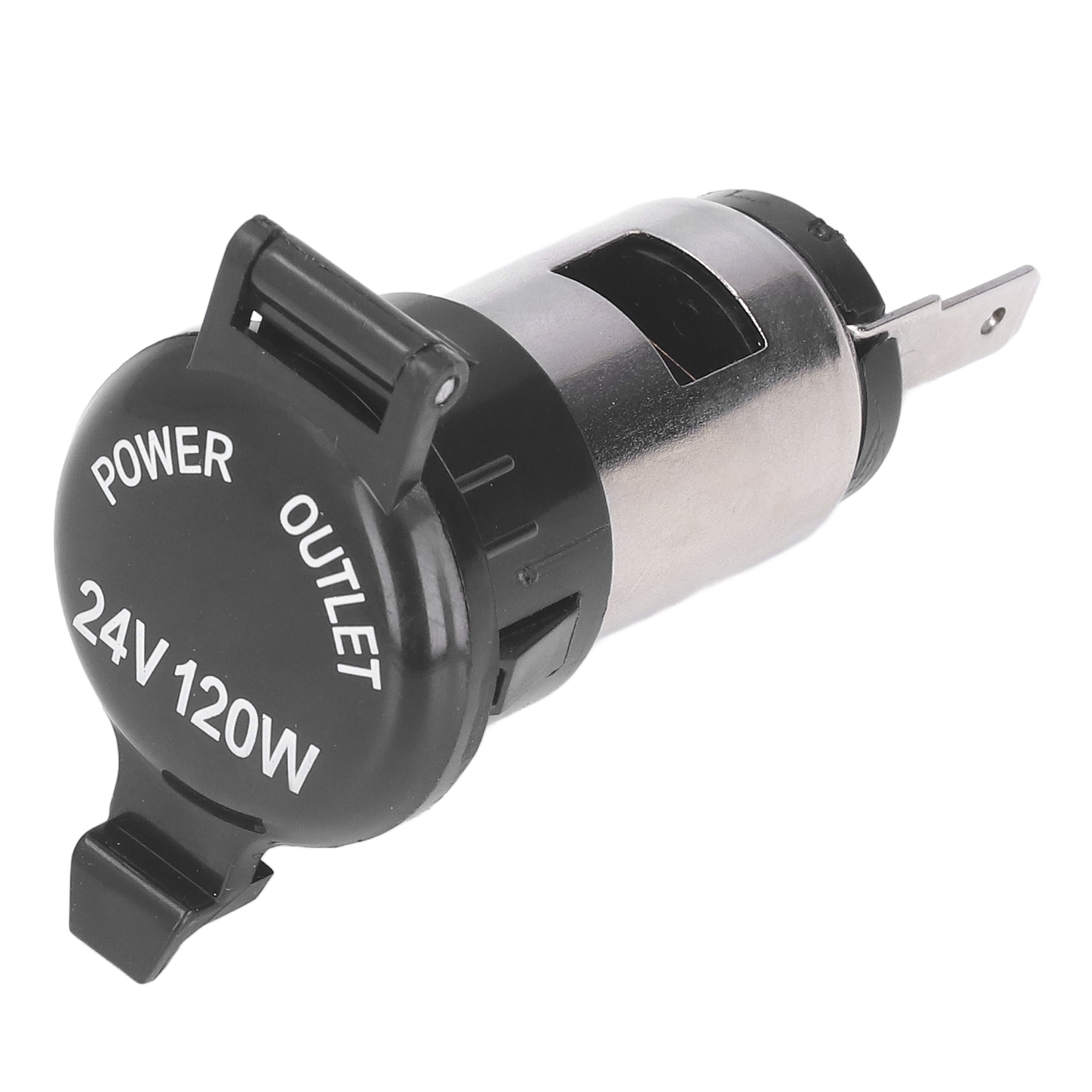 0-24v 120w Zigarettenanzünderbuchse Mit Wasser- Und Staubdichter Abdeckung, Universell Für Auto, Boot, Traktor