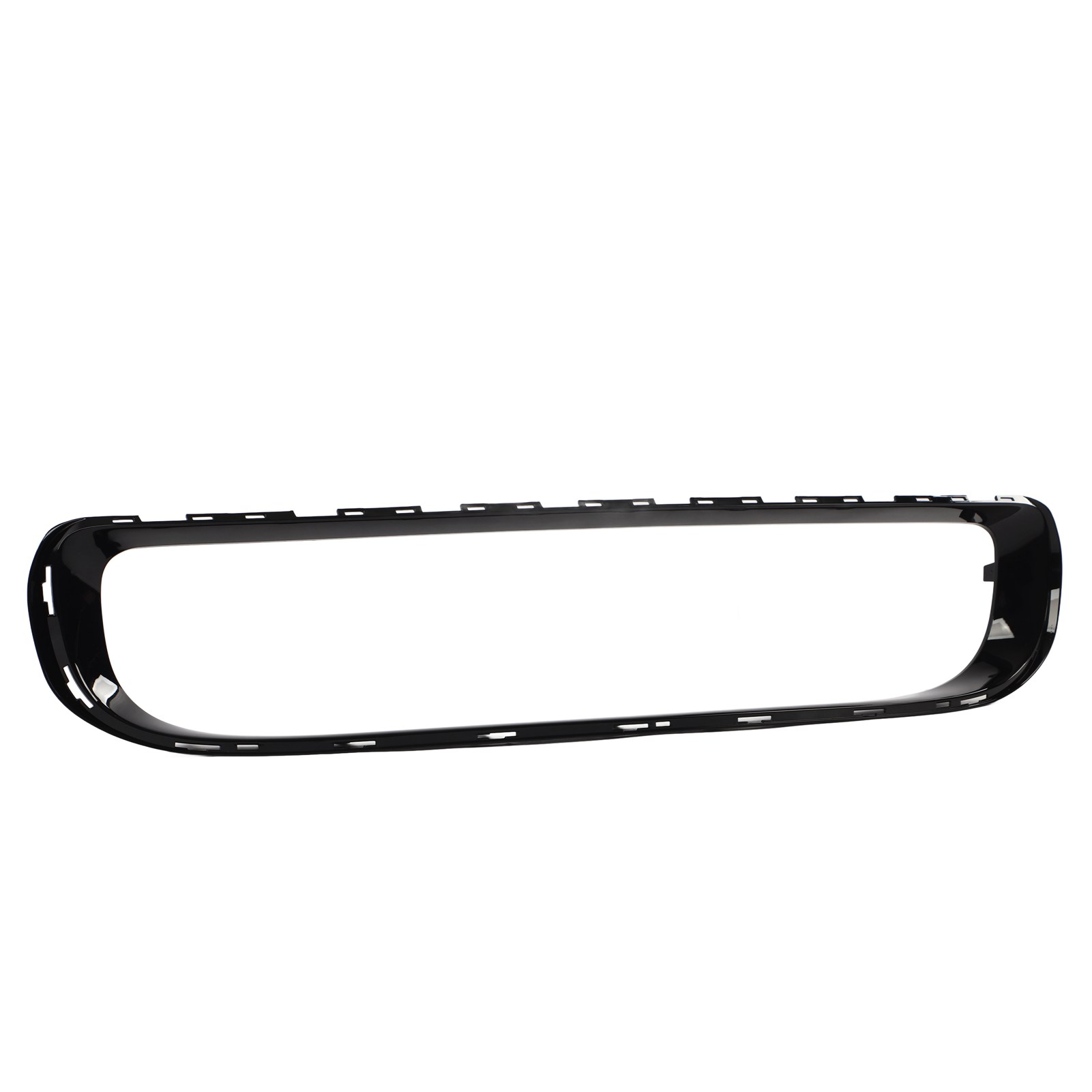 Untere Kühlergrill-zierleiste 51117250787 Elegant Glänzend Schwarz, Frontstoßstangen-styling-kit Für Mini Cooper R56 Lci, Premium-schwarzchrom-finish.