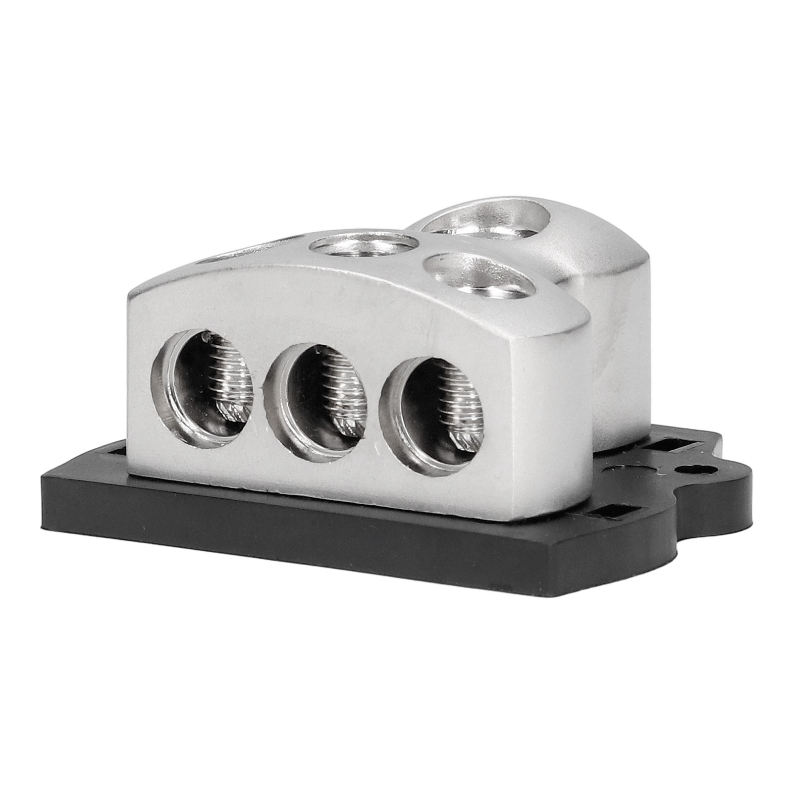 3-wege-stromverteiler Mit Audio-sicherungshalter, Kfz-anschlussblock, Schwarzer Sockel