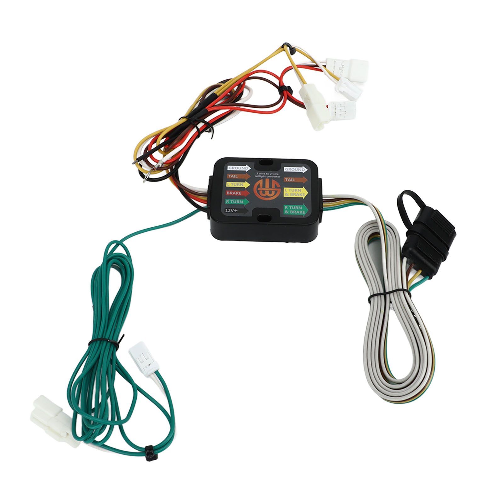 4-poliger Anhängerstecker 55567 Kabelbaum Kompatibel Mit Mazda 6 4-türer Limousine 2004-2008