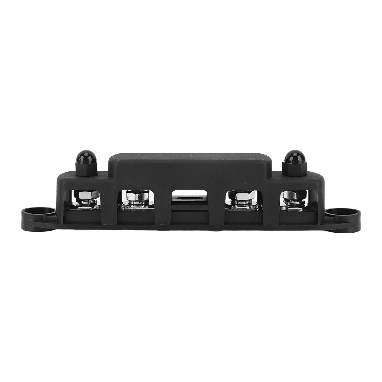 12v-48v 300a Stromverteiler, M8 4-polige Schwarze Sammelschiene, Für Autos, Wohnmobile, Boote Und Schiffe.