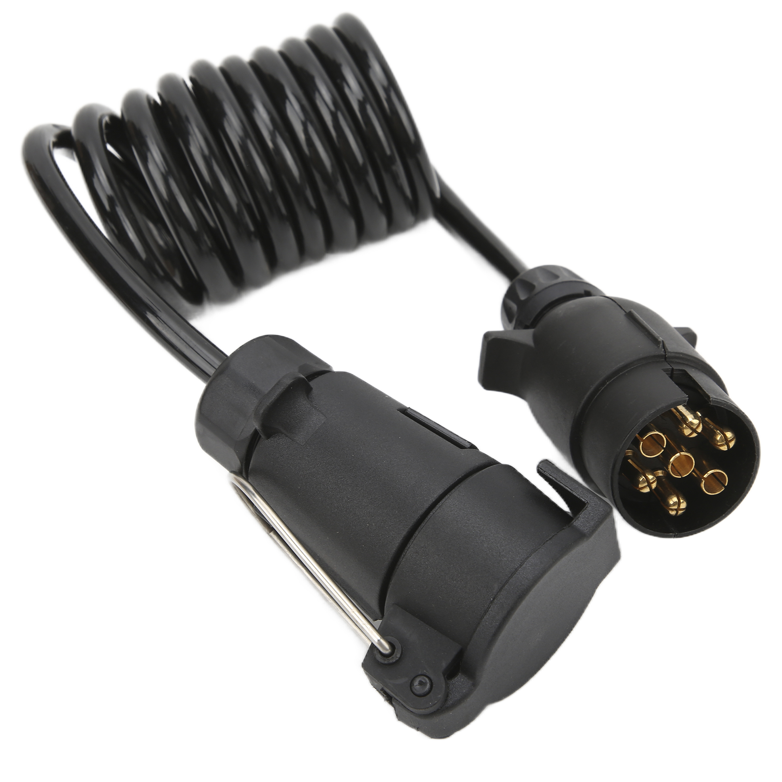 7-poliger Europäischer Standard-anhängerstecker-verlängerungskabel, 2 Meter Stromkabel, Vielseitiger Stecker, Robustes Elektrisches Kabel Für Die Anhängerkupplung.