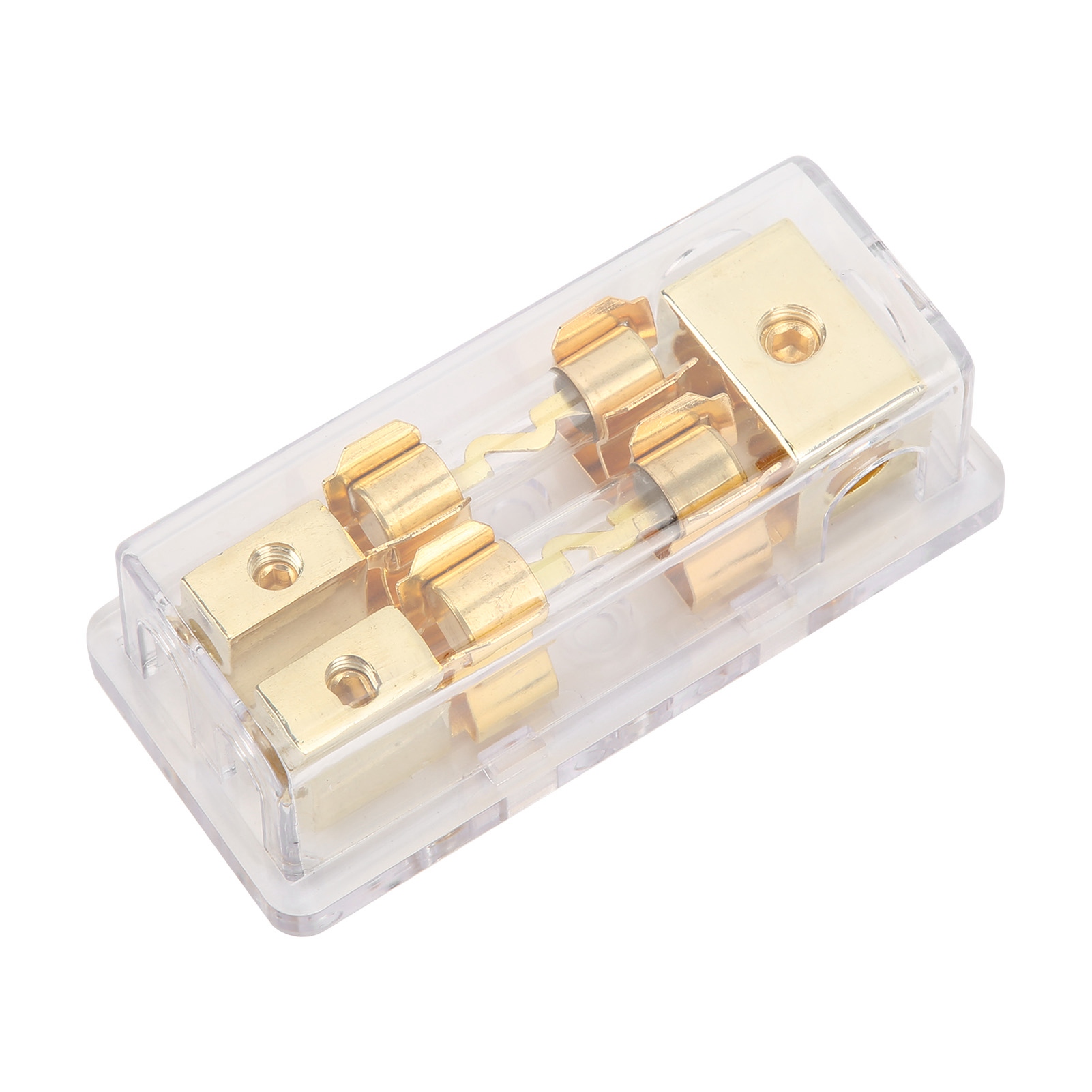 60-a-stromverteilerblock Mit 1 Eingang Und 2 Ausgängen, Sicherungshalter Und Audio-separator Für Autos, Wohnmobile Und Solaranlagen