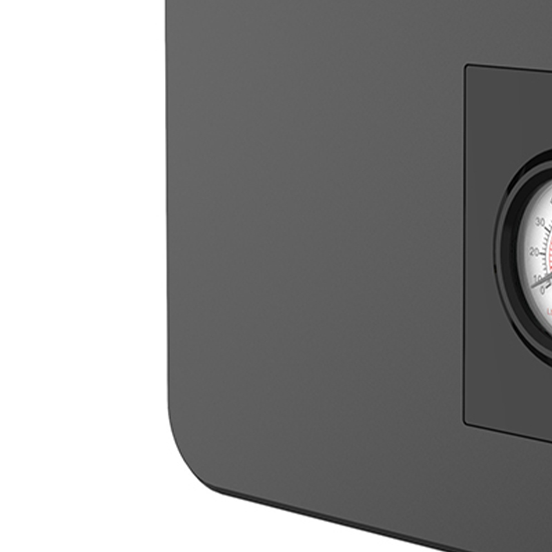 12-v-digital-luftkompressor Mit Led-anzeige, Tragbare Pumpe Mit Licht Für Autos, Schwarz, Nadelmanometer