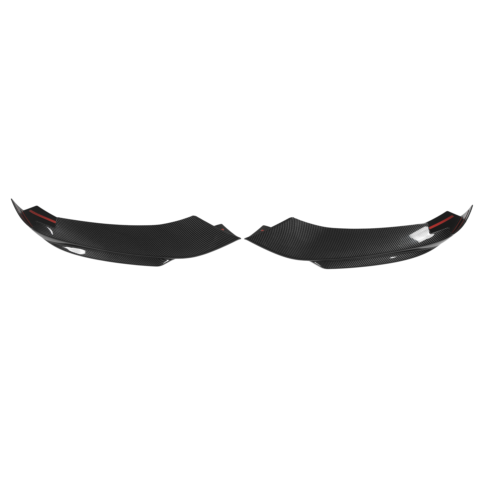 Frontstoßstangenlippen In Carbonfaser-optik (paar), Passend Für Bmw 4er F32 F33 F36 M Sport (2014–2020), Stoßstangenspoiler, 2-teiliges Set