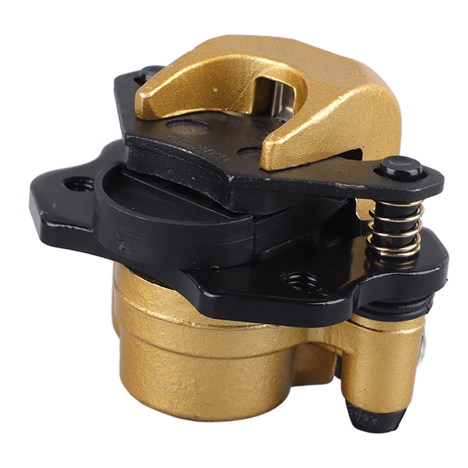 Goldene Aluminium-bremssättel Vorne Und Hinten, Stabile Linke Bremspumpe, Zuverlässige Bremsleistung, Kompatibel Mit 110ccm, 125ccm, 150ccm, 200ccm Und 250ccm Quad-atvs