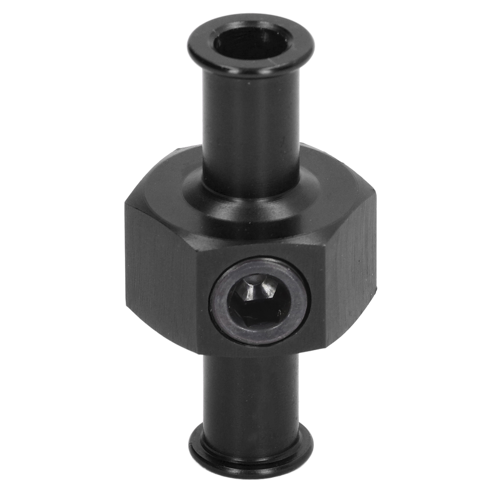 Kraftstoffdruckmesser-t-stück, 3/8-zoll-schlauchanschluss, 1/8-zoll-npt-gewinde, Universelles Kfz-zubehör, Schwarz