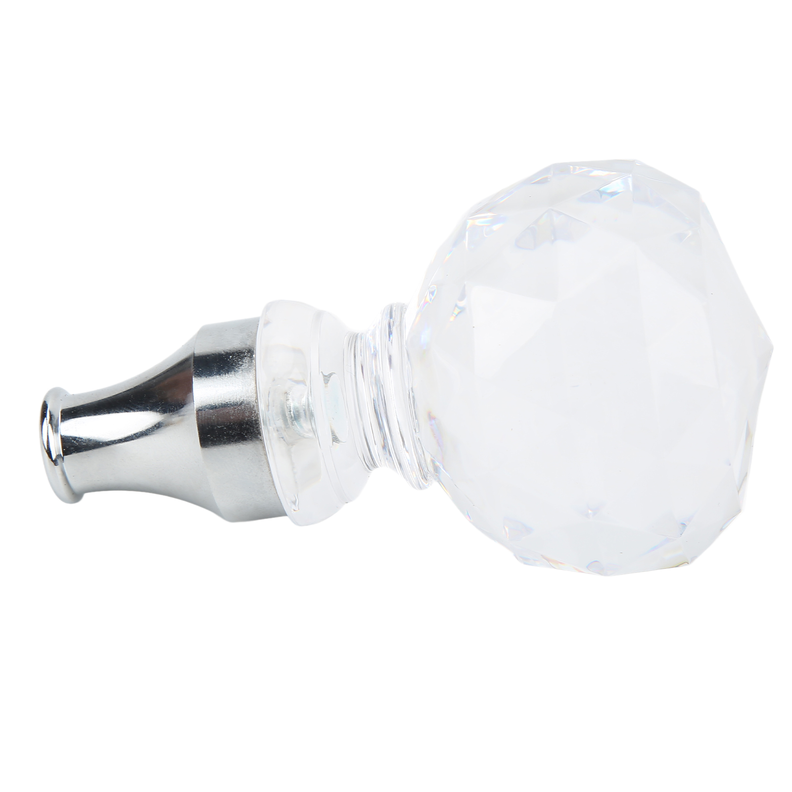 Universeller Led-acryl-schaltknauf Mit Leuchtender Farbiger Kristallkugel, Komfortabler Schaltknauf Für Schaltgetriebe