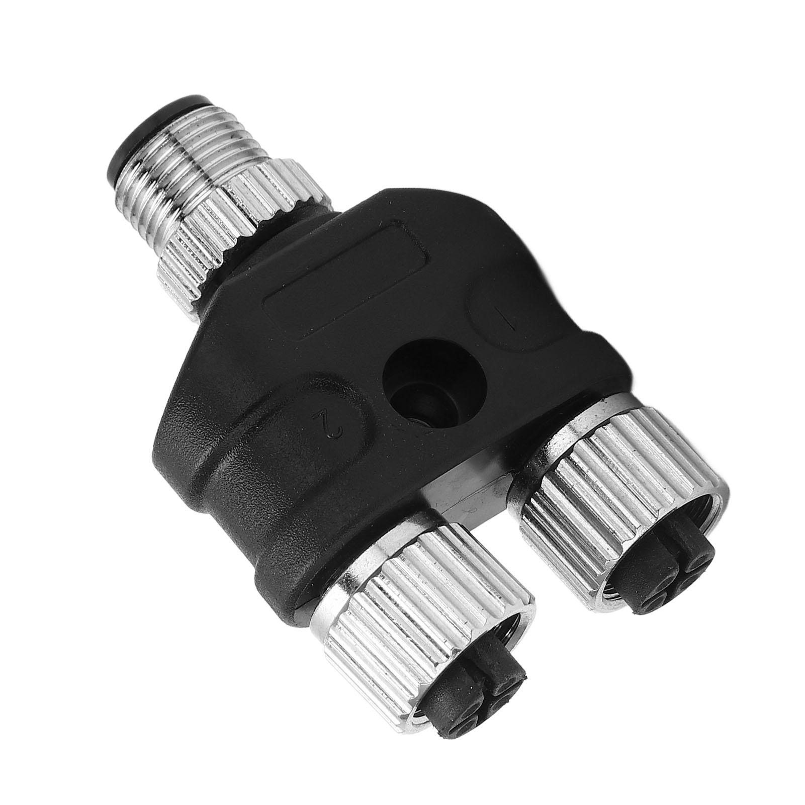 Nmea 2000 M12 5-poliger Stecker, Ip67 Wasserdichter T-adapter Für Schiffsradar, Schienenverkehr Und Motoren, Y-förmig.