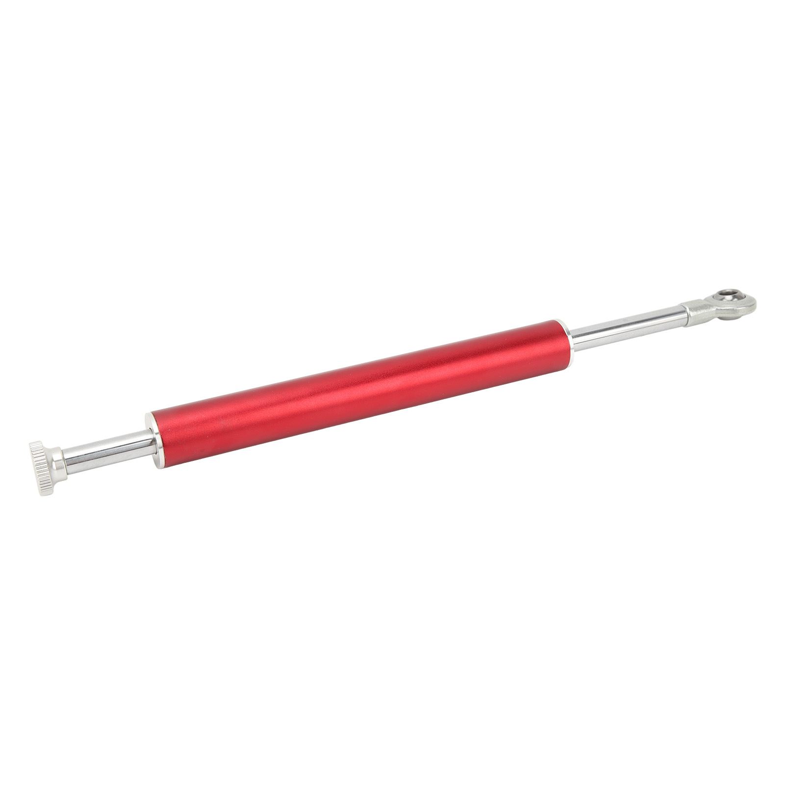 Universeller 330-mm-lenkungsdämpfer Aus Aluminium Für Motorräder, Lenkerstabilisator Für Die Meisten Motorräder, Rot