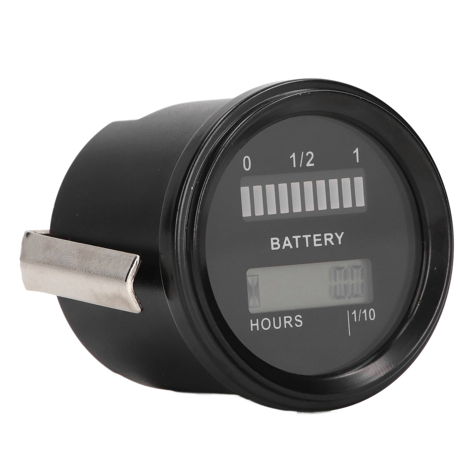 Multifunktionaler Betriebsstundenzähler Mit Digitaler Batterieanzeige, Wasserdichte Ip65-anzeige Für Elektroautos, Anhänger Und Rasenmäher