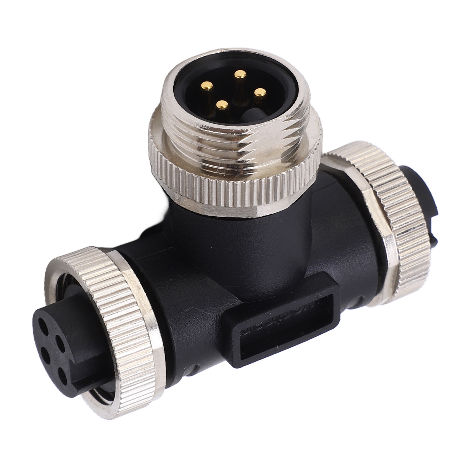 Nmea 2000 4-poliger Ip67 Wasserdichter T-stecker, 3-wege-mehrport-backbone-kabel, Anschluss Für Sensoren Und Aktoren