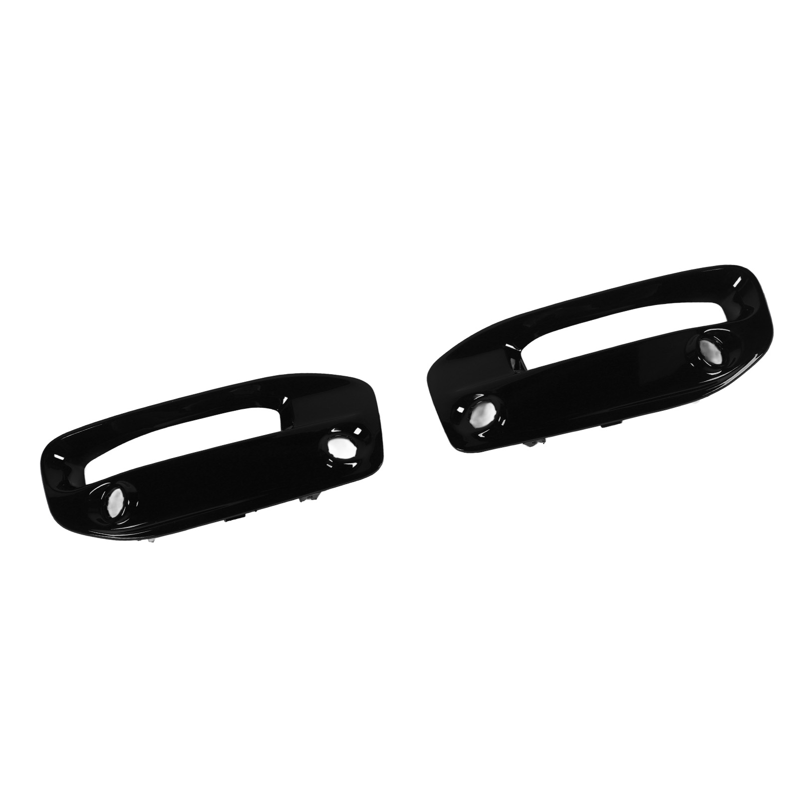 Paar Nebelscheinwerferblenden, Glänzend Schwarz, Links Und Rechts, Robust Und Elegant, Für 2500 3500