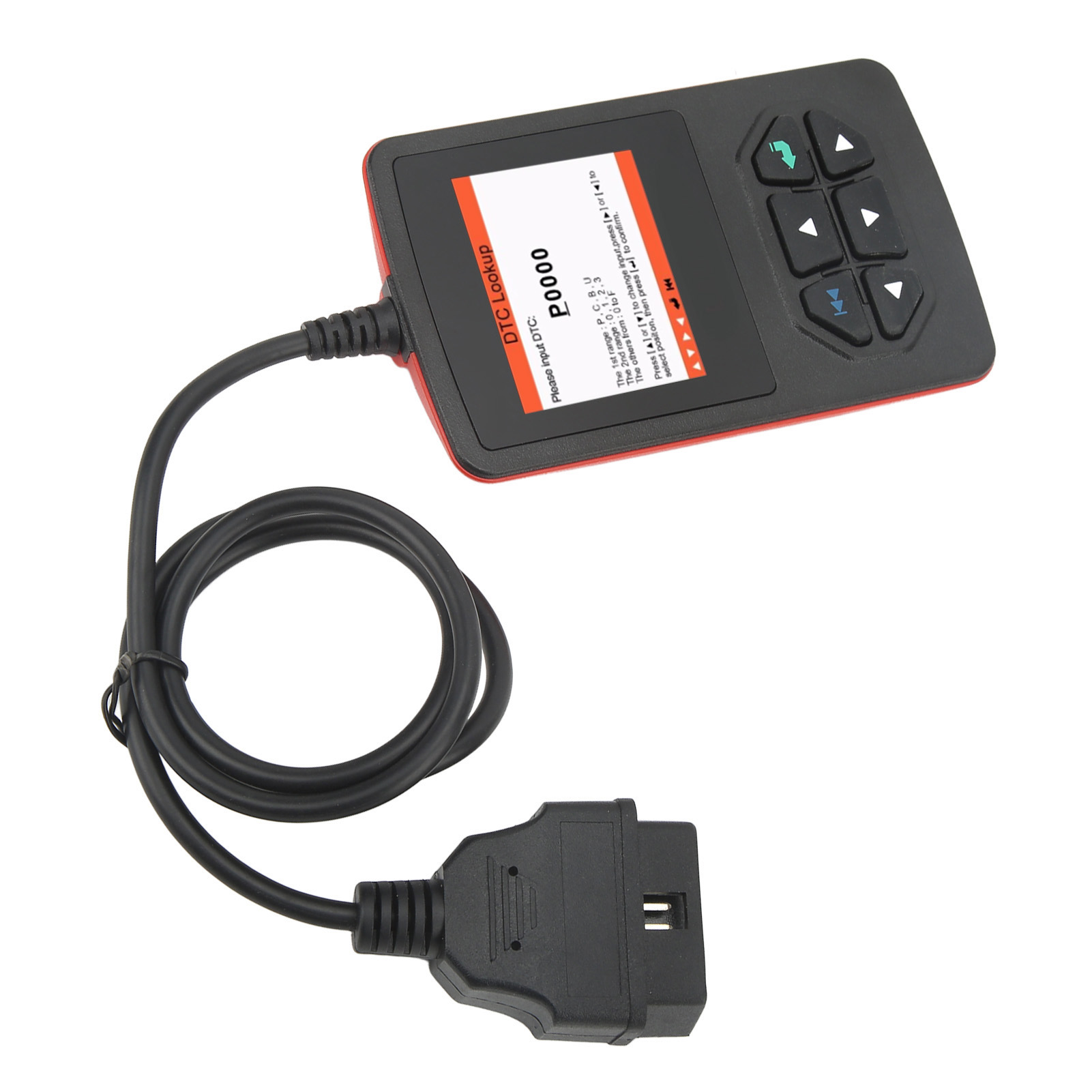 Professionelles Multifunktions-obd2-fehlercodelesegerät, Motordiagnosescanner Für Alle 12-v-fahrzeuge Ab Baujahr 1996, Kfz-fehlerdiagnosegerät