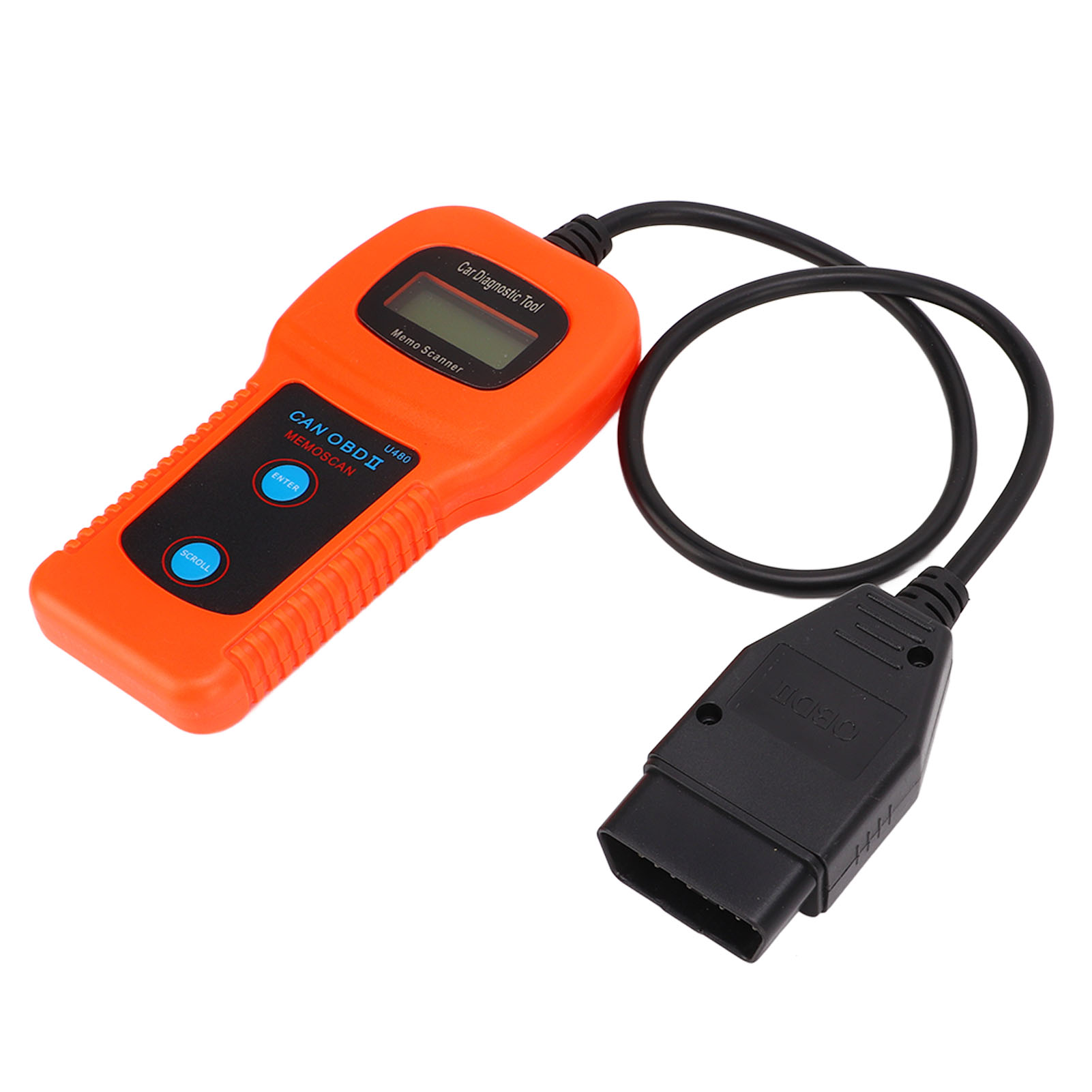 Obd2-diagnosegerät U480 Mit Lcd-bildschirm, 10-12v Dc, Universalgerät, Kfz-motorcode-scanner