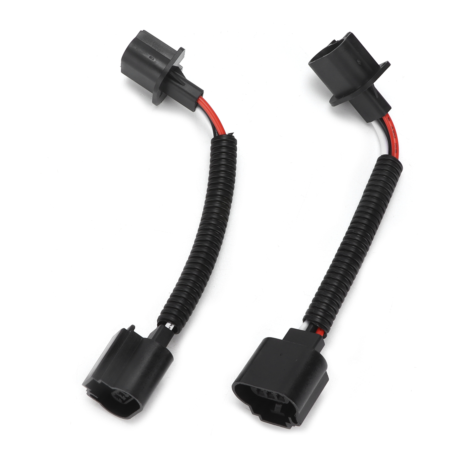 Satz Mit 2 H13 9008 Stecker-buchse-adaptern Für Autoscheinwerfer Und Nebelscheinwerfer, Universeller Kabelbaum