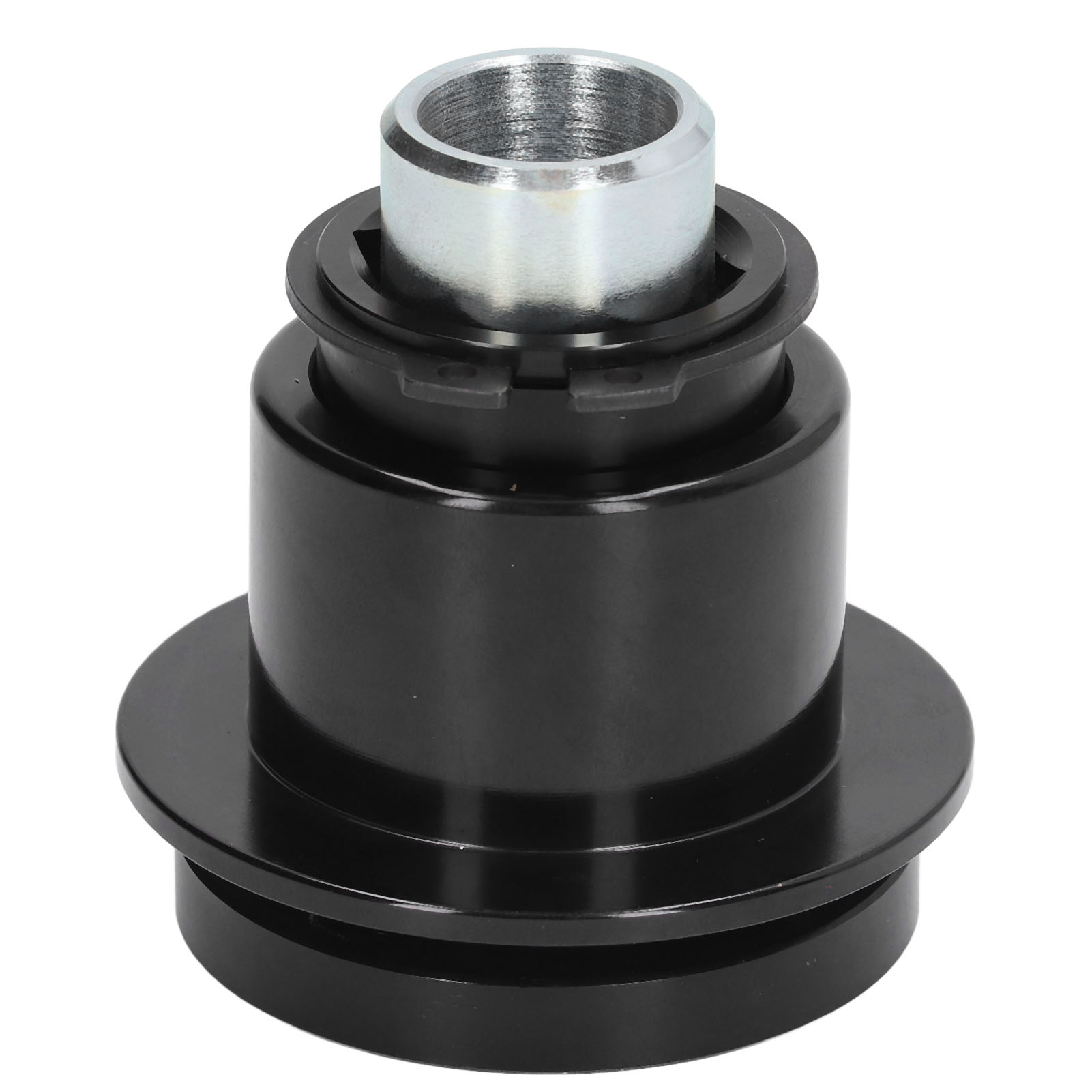 Schwarzes Aluminium-lenkrad Mit Schnellverschluss, 3 Löchern Und 360°-basis Für Den Rennsport, Schnell Abnehmbar, Sportlenkrad-zubehör