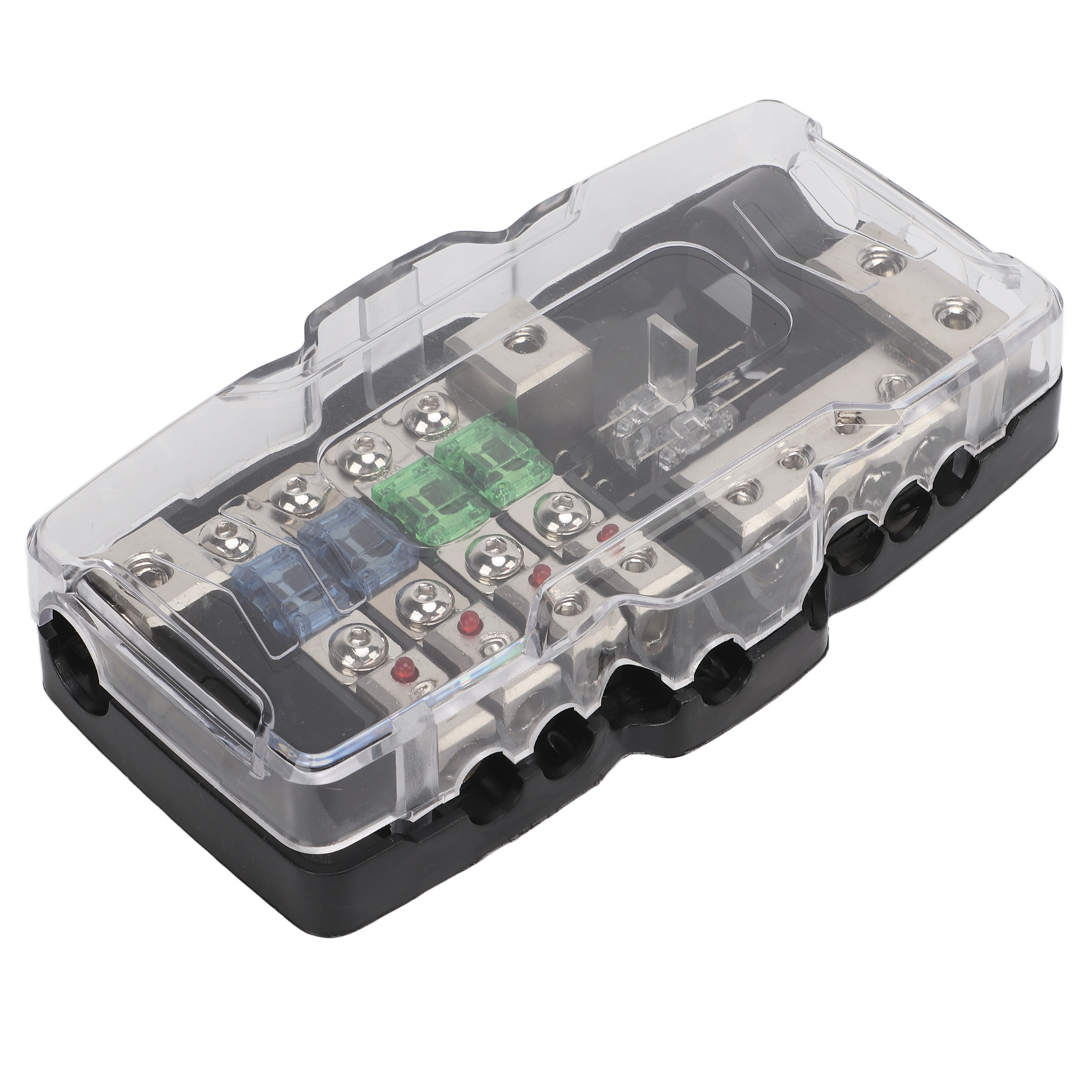 4-fach Verteilerdose Mit Sicherungen Und Led-anzeige, Auto-audio-zubehör Für Quads, Utvs, Wohnwagen, Anhänger Und Boote