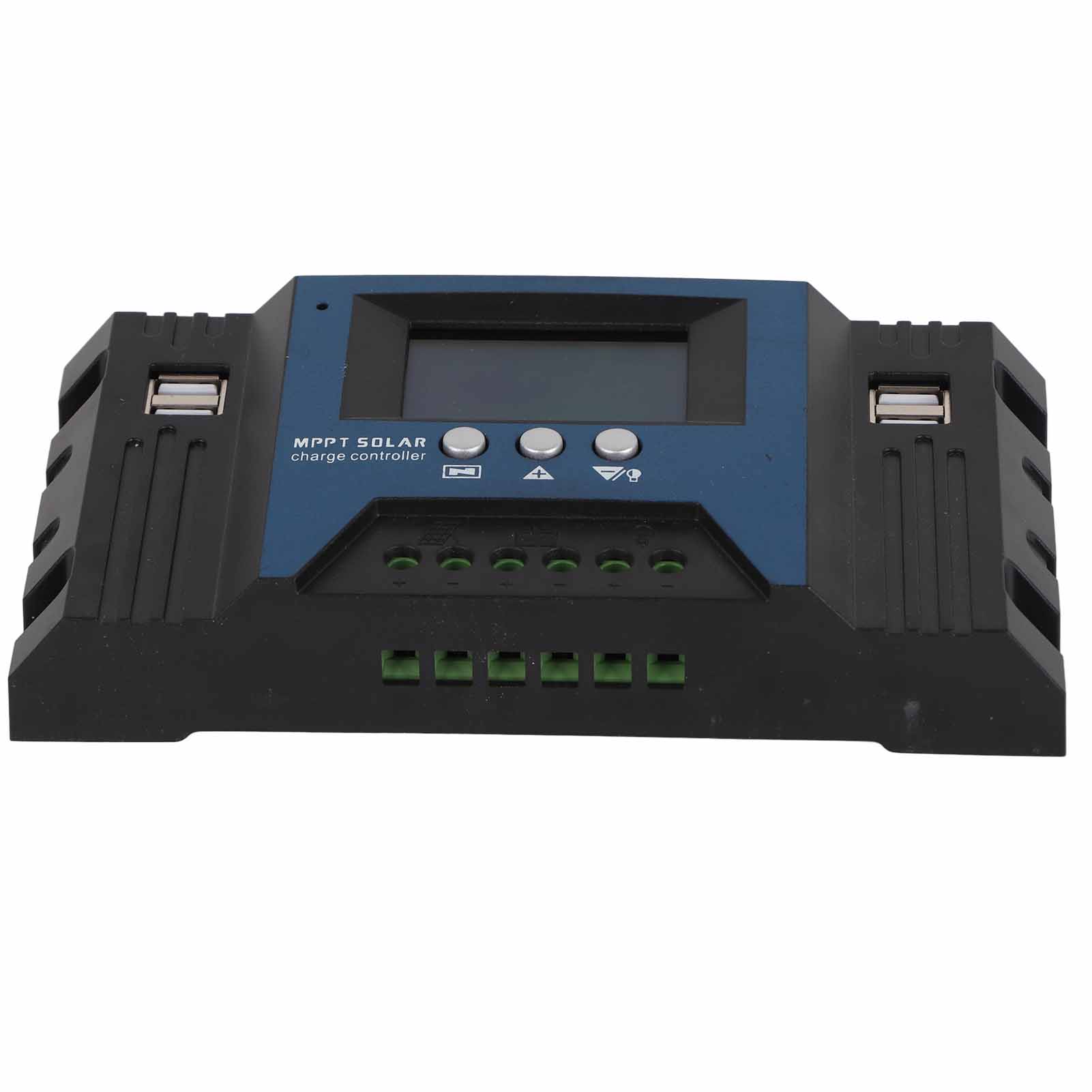 12v/24v 60a Solar-laderegler Mit 4 X 5v 2,5a Usb-anschlüssen, Einstellbarem Lcd-bildschirm Und Einstellbaren Parametern, Für Wohnmobile, Boote, Haushalte Und Photovoltaikanlagen