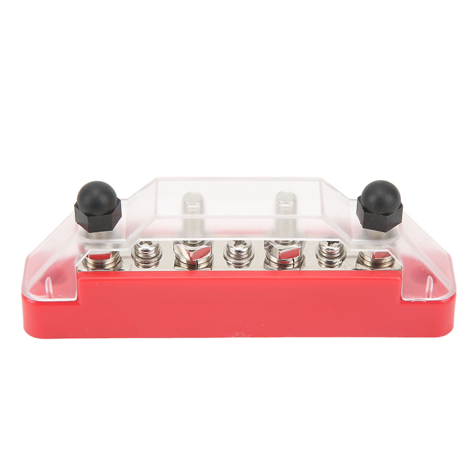 48v 150a Stromverteilerblock, 7-fach Sammelschiene Mit Abdeckung, 4-poliger Anschluss Für Auto, Wohnmobil, Boot – Rot
