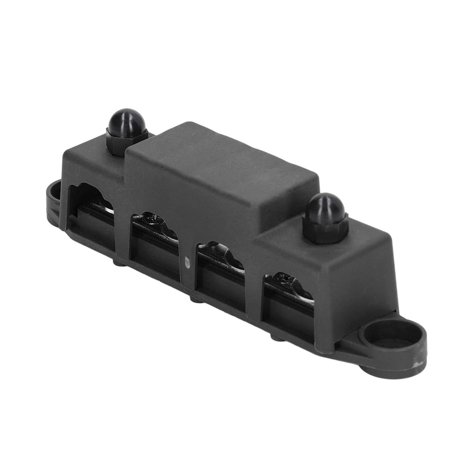 4-fach Steckdosenverteiler Mit Abdeckung, Wetterfest, 5/16 Zoll, 48 V Dc, 250 A, Für Auto, Wohnmobil Und Boot