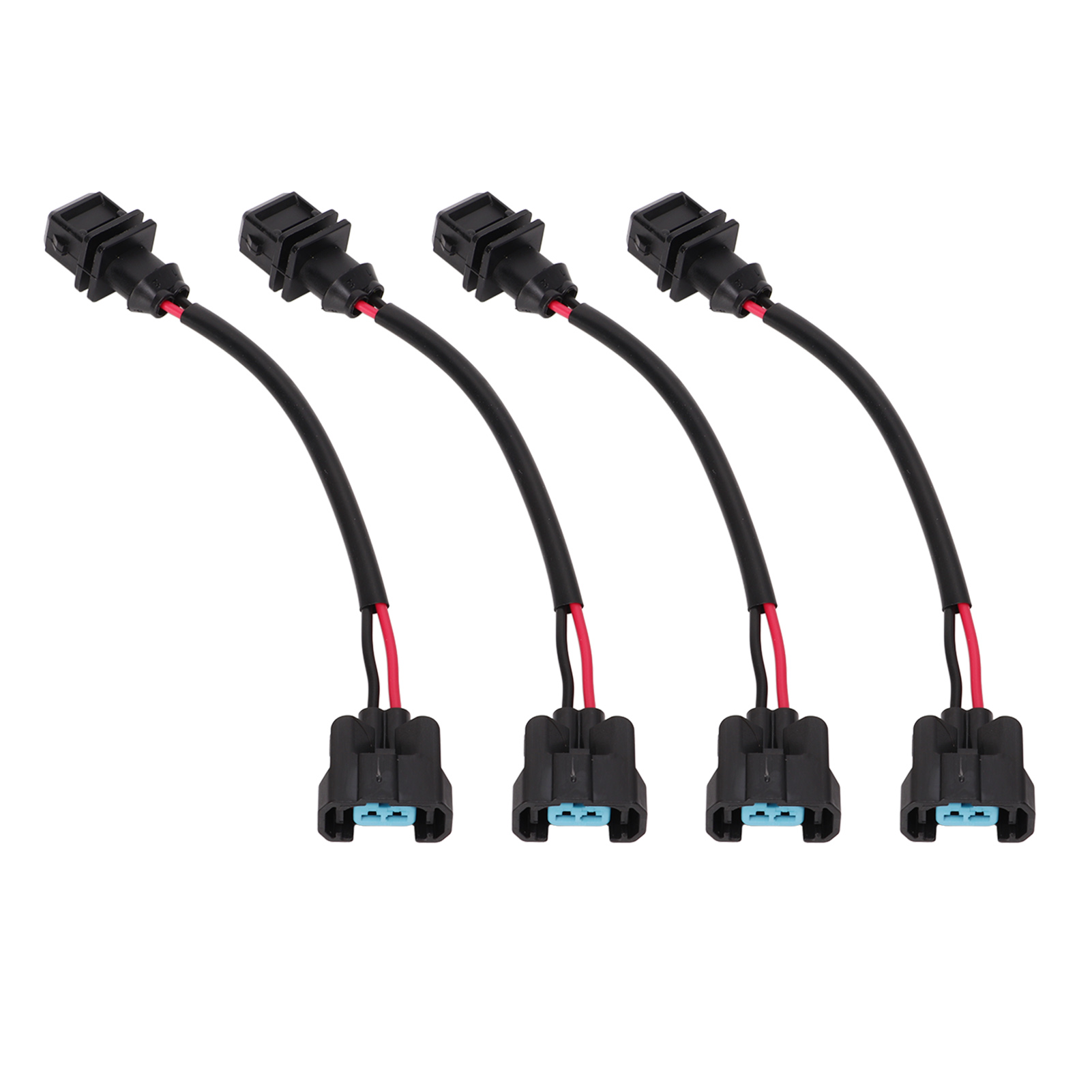 4-teiliger Kraftstoffeinspritzdüsen-anschlussadapter Obd1 Auf Obd2, Kompatibel Mit Acura Integra 1994-1995