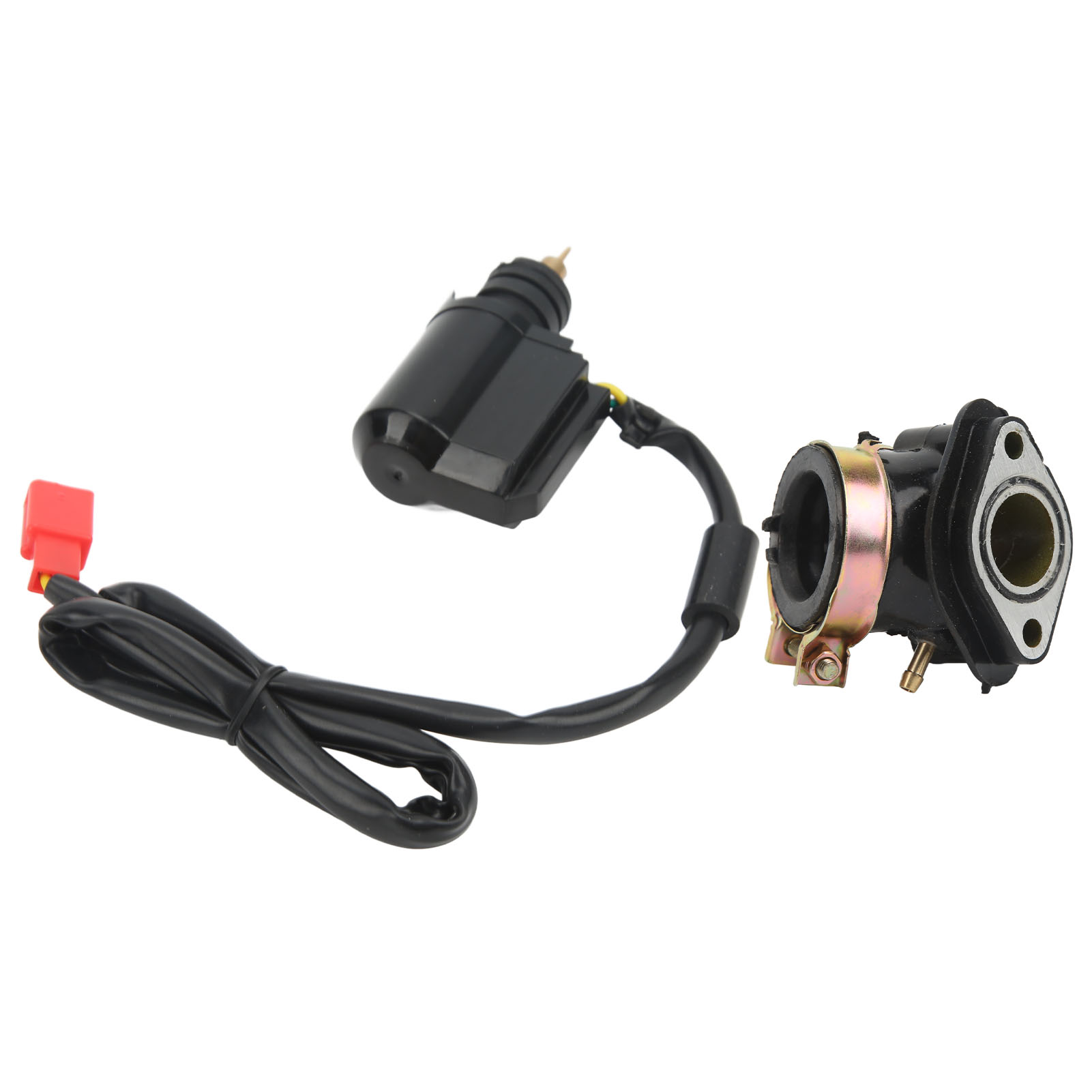 Ansaugrohr Für Vergaser Mit Elektronischem Dämpfer, Kompatibles Ersatzteil Für Gy6 125cc 150cc, Ansaugkrümmer Für Motoren, Langlebiger Ersatz.