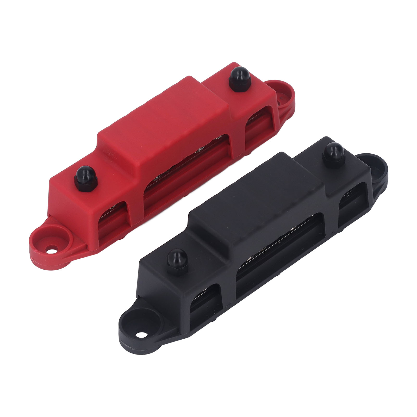 10x8 Elektrischer Verteiler, 3x1/4in Sammelschiene, Schraubklemmenblock Für Wohnmobile Und Boote, Paar.