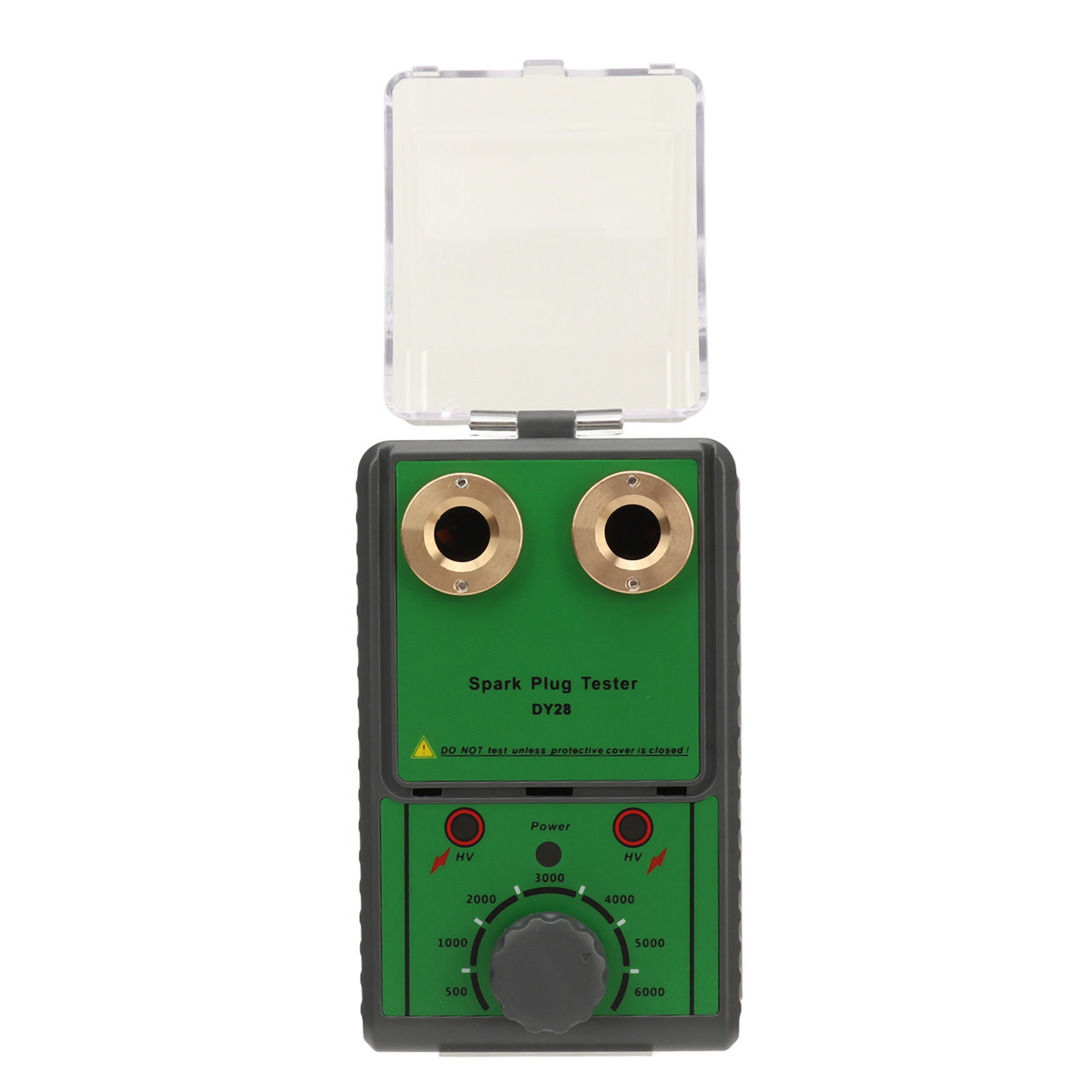 Doppeldüsen-zündkerzentester, Einstellbarer Frequenz-motorzündungsanalysator Für 12v-benzinfahrzeuge, Eu-stecker 100-240v.