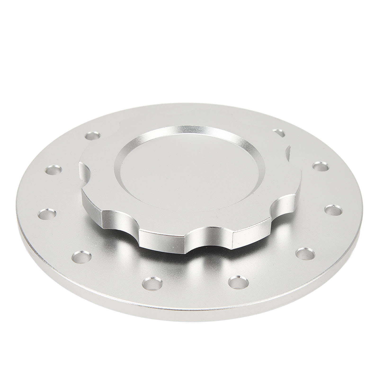 Slfcc 01 12-schrauben-kraftstofftankdeckel Mit Robuster Abdichtung, Universell Anpassbarer Kfz-dichtungssatz, Zuverlässige Effizienz, Flexible Bedienung, Silberfarben.