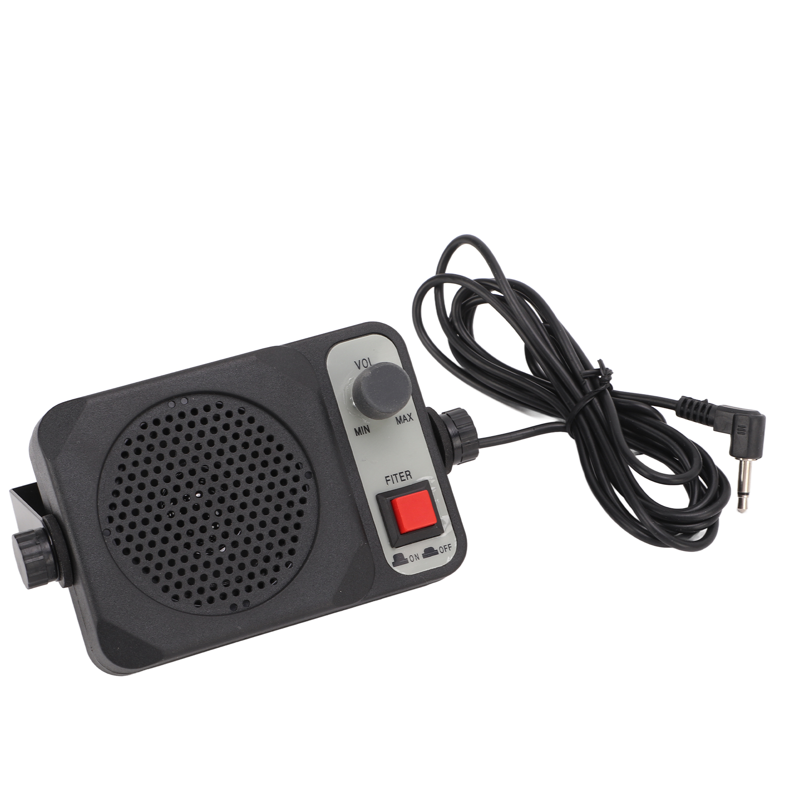 Walkie-talkie Mit Externem Lautsprecher, 8 Ohm, Kraftvollem Hifi-klang, Einstellbarer Lautstärke, Kompatibel Mit Yaesu Und Kenwood