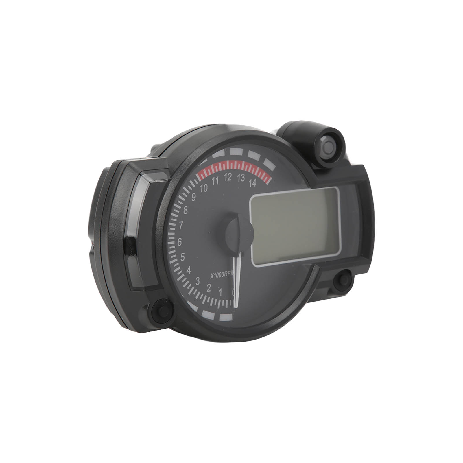 Motorrad-tachometer 15000 U/min, Universeller, Einstellbarer Lcd-kilometerzähler Für 12-v-pkw Und Wohnmobile