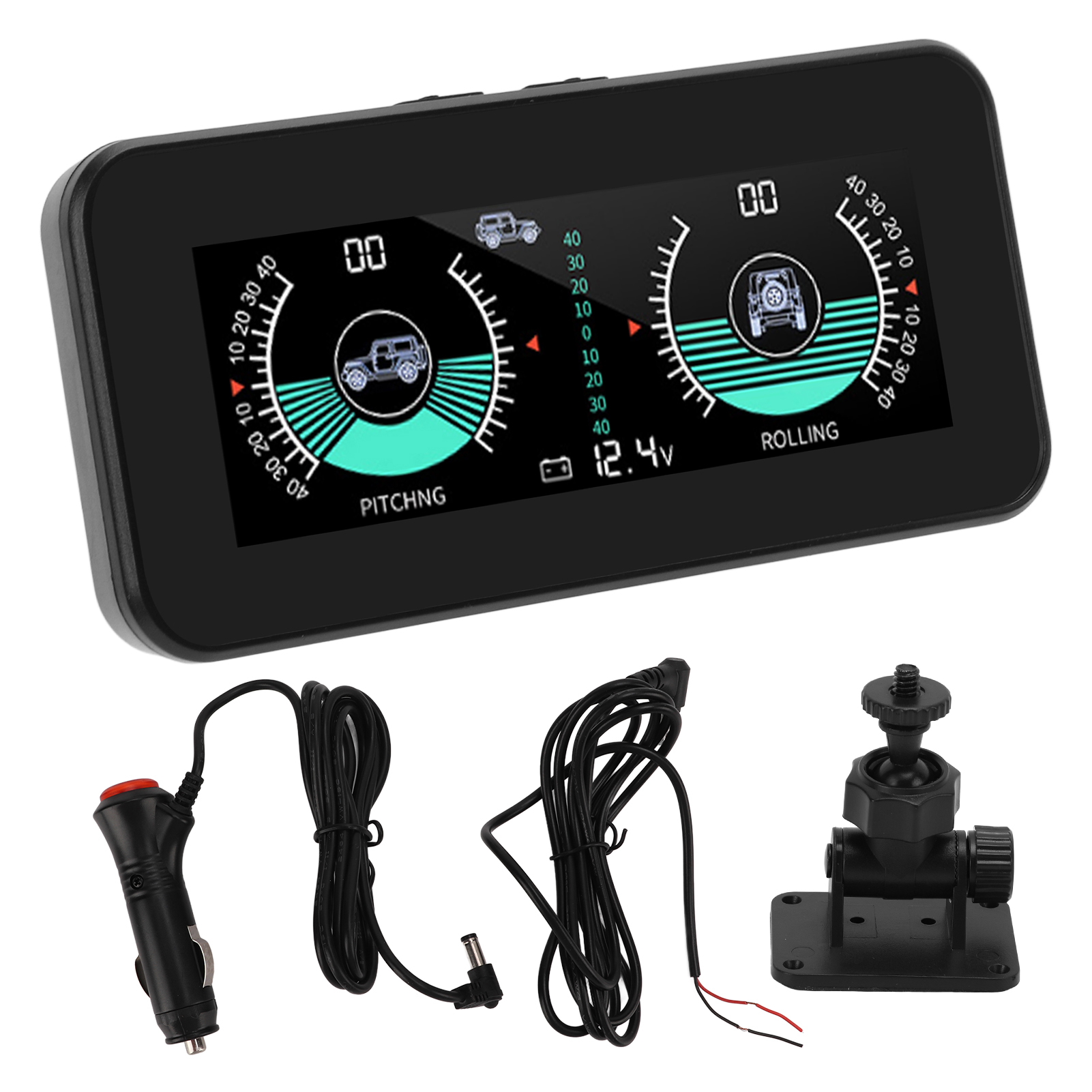 Intelligente Digitale Wasserwaage Für Autos, Hochpräziser Neigungsmesser Mit Head-up-display, Neigungswinkelmesser Mit Digitalanzeige, Kompatibel Mit Kraftfahrzeugen