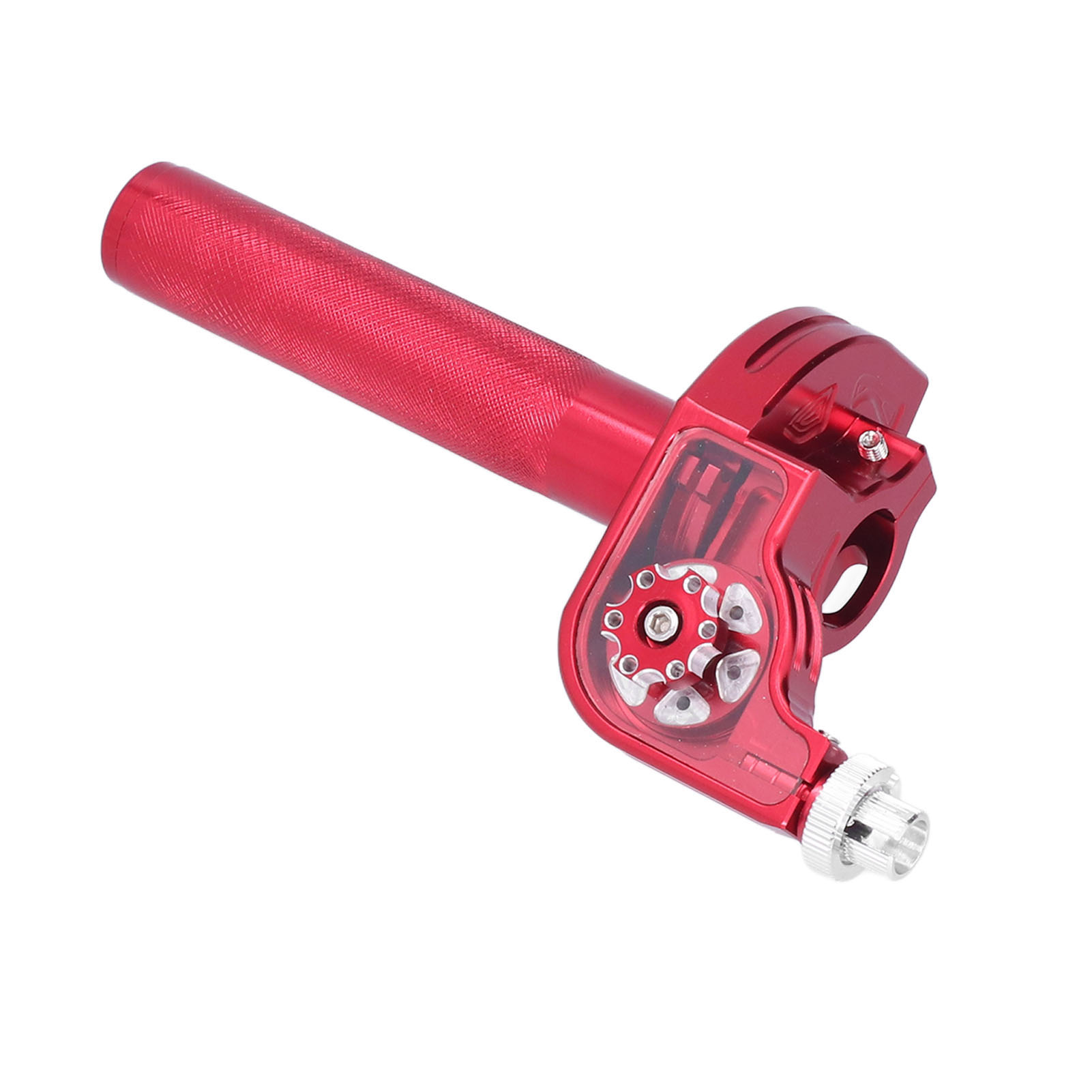 22 Mm / 0,87 Zoll Cnc-gefräste Gasgriffe Aus Aluminium Für Motorradlenker, Kompatibler Ersatz Für Crf, Ergonomisches Ersatzteilset