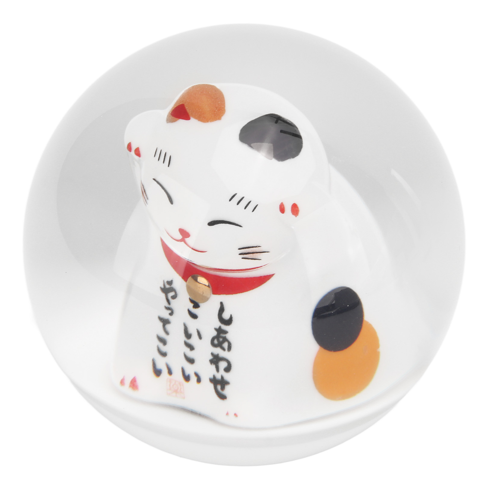 Maneki Neko Universal-schaltknauf Aus Acryl, Schaltknauf Mit 3 Adaptern, Auto-innenausstattung
