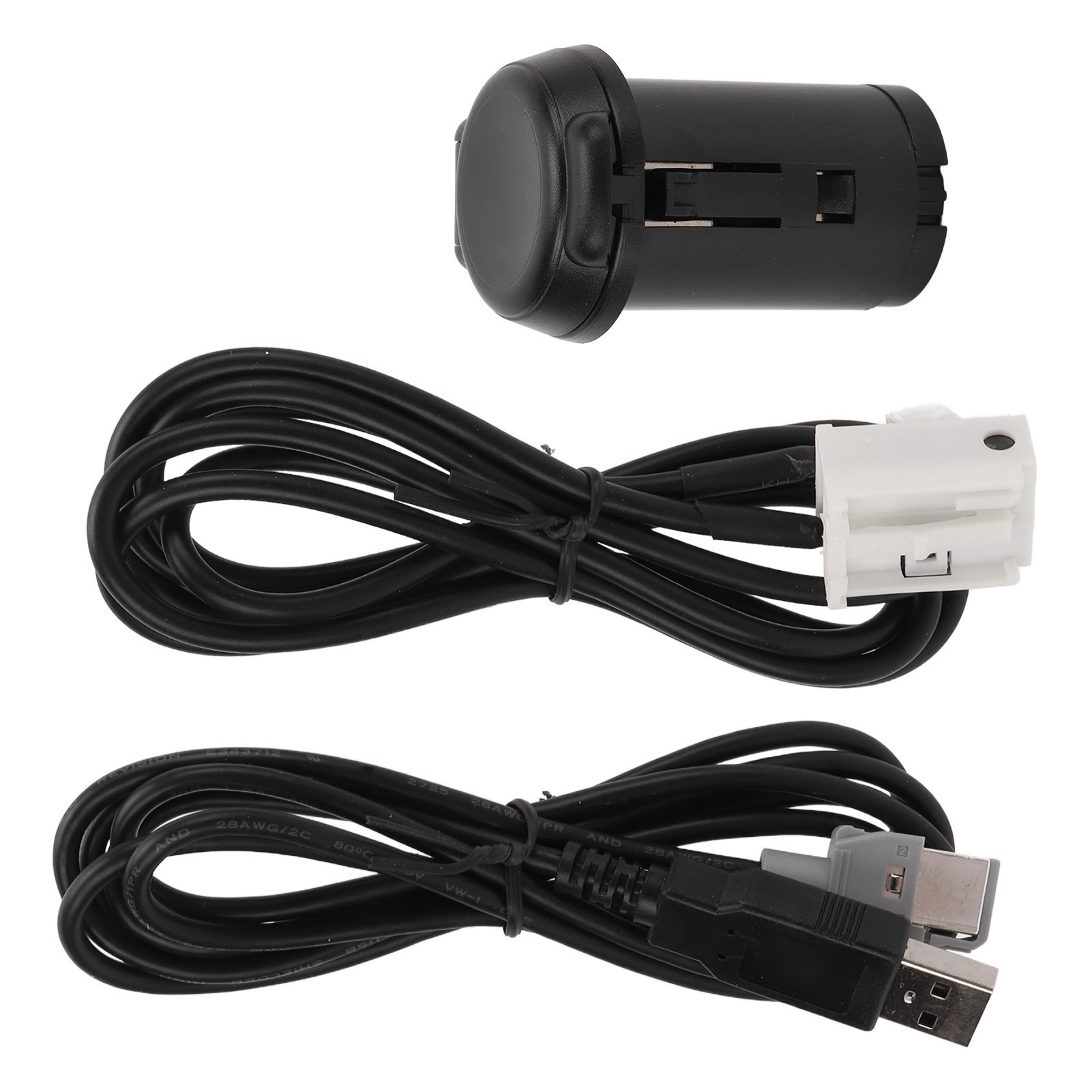 Usb-stereo-adapter-steckerkabel-anschlussset Als Ersatz Für Peugeot 206 207 307
