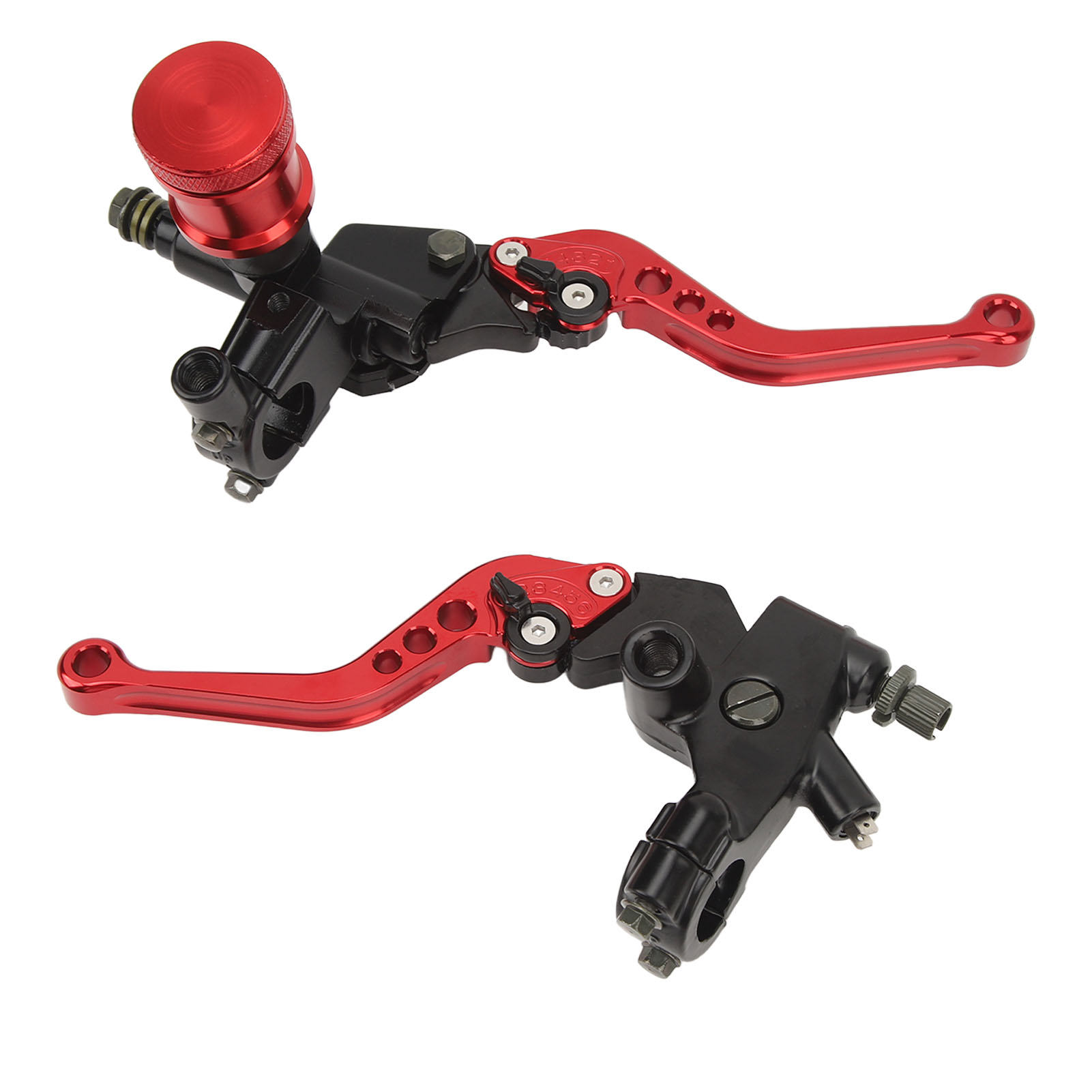 22-mm-hauptbremszylinder Mit Pumpenhebel, 12,7-mm-kolben, Einstellbare Hydraulische Bremse Für Motorräder, Kupplungsgeberzylinderhebel