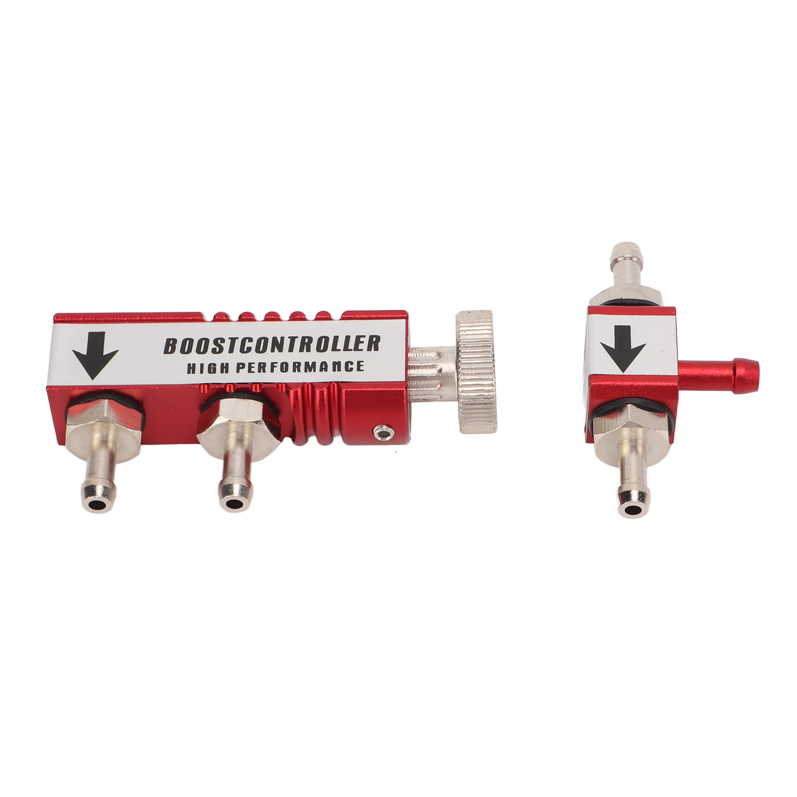 Turbo Boost Controller Manual Kit Aluminiumlegierung 1-30psi Einstellbar Universal Rot
