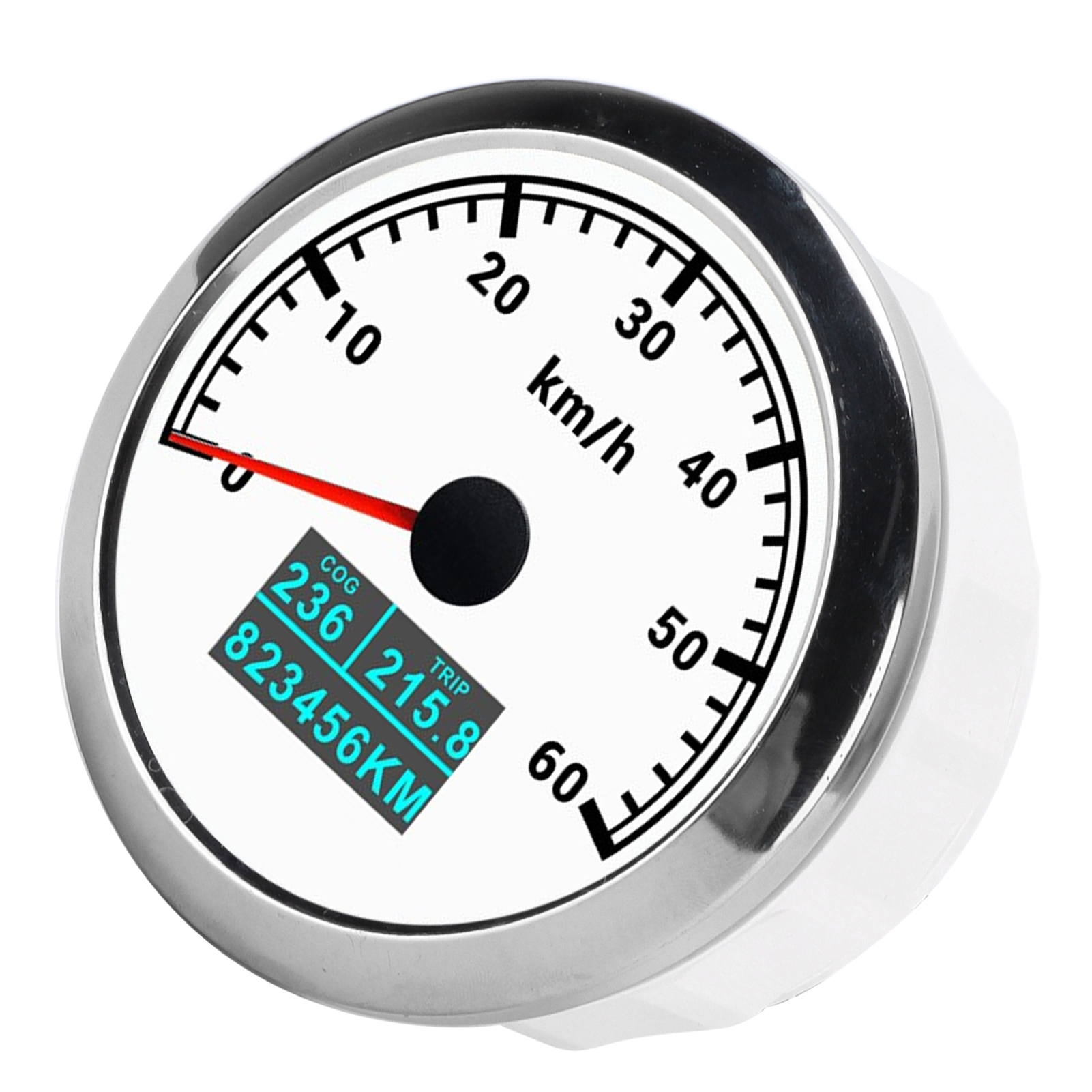 3-in-1 Gps-tachometer Mit 60-km/h-geschwindigkeitsanzeige, Schwerpunktanzeige, Distanzanzeige Und Gesamtkilometerzähler Für Boote, Autos Und Lkws