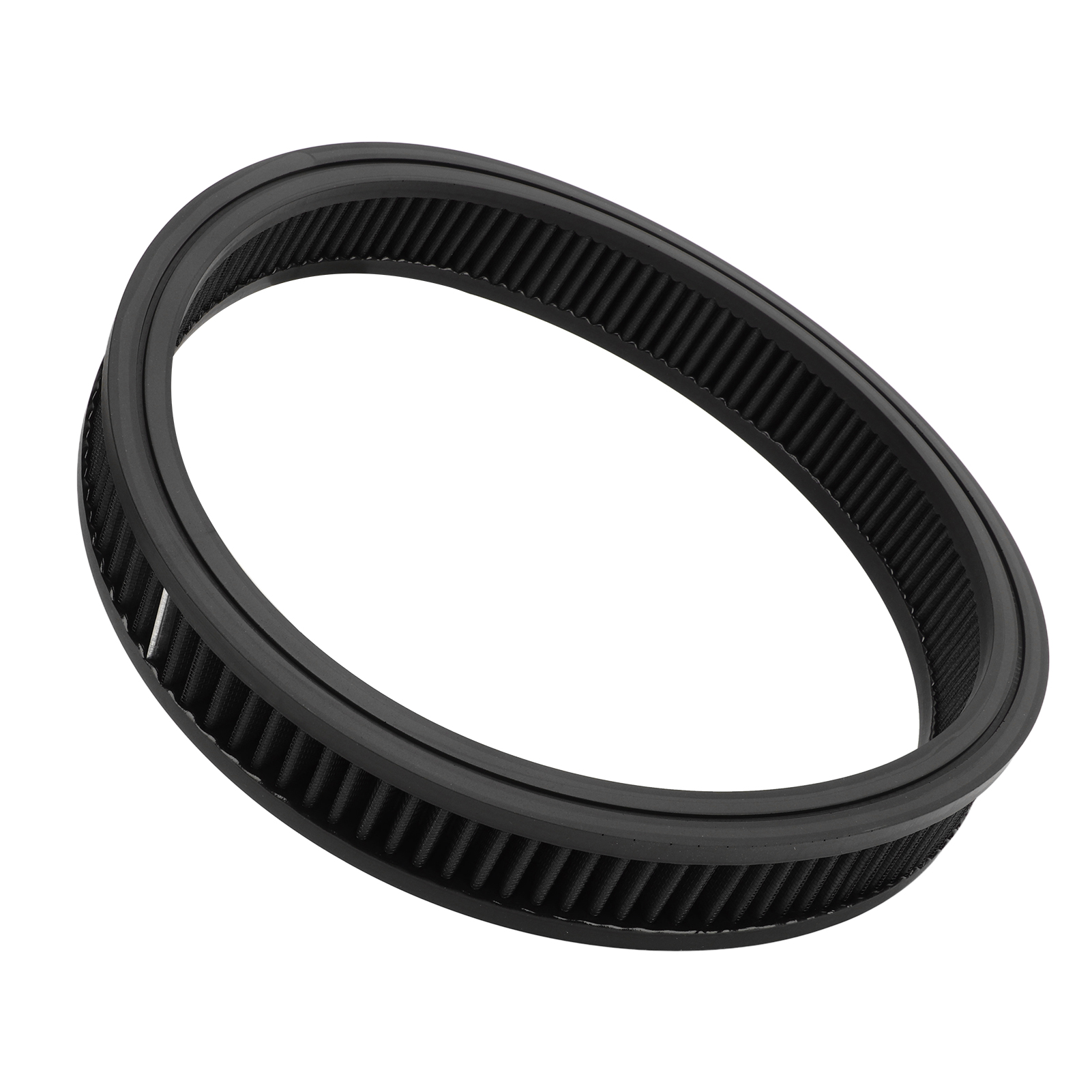 Hochleistungs-rundluftfilter 14x2 Zoll, Waschbar Und Wiederverwendbar, Schwarzes Ansaugfilterelement, Ersatz Für Hot Rod, Reinigbar Und Langlebig.
