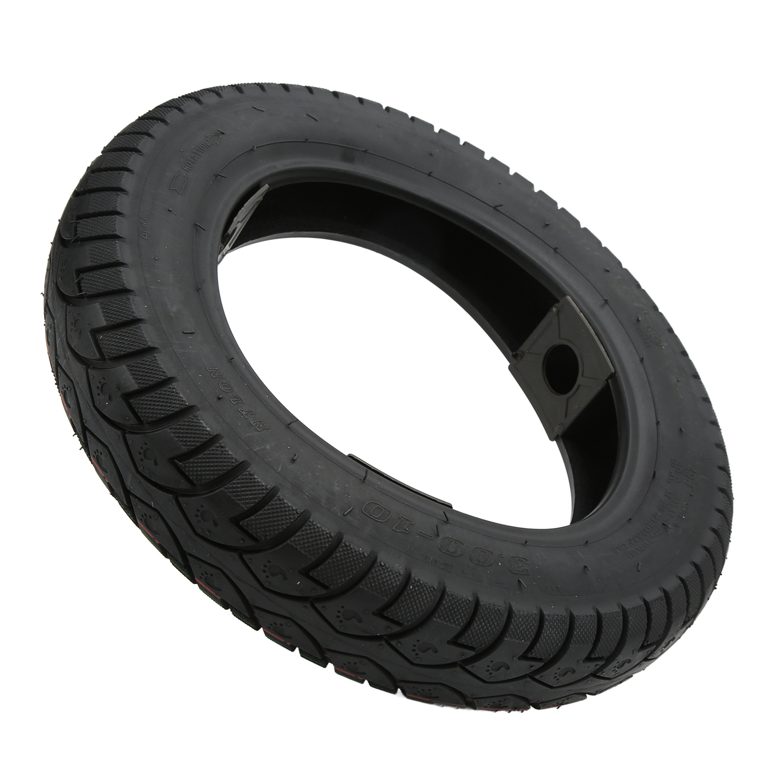 Schlauchloser Motorradreifen 3.00-10, 8pr, Hochleistungs-weichgummi, Universalreifen Für Roller Und Motorräder.