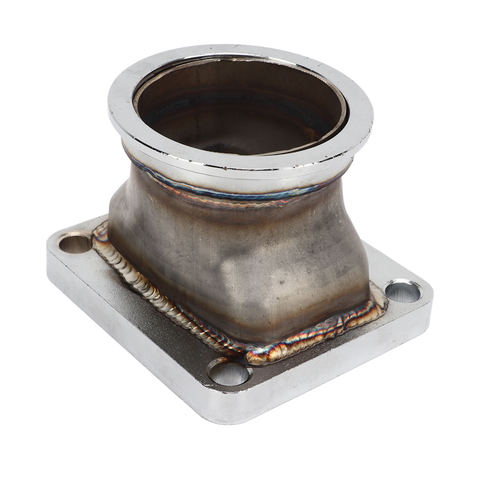 2,5-zoll-ventilflansch Aus Edelstahl, Rostbeständig, Langlebig, Universell Für T4-turbolader, Krümmeradapter