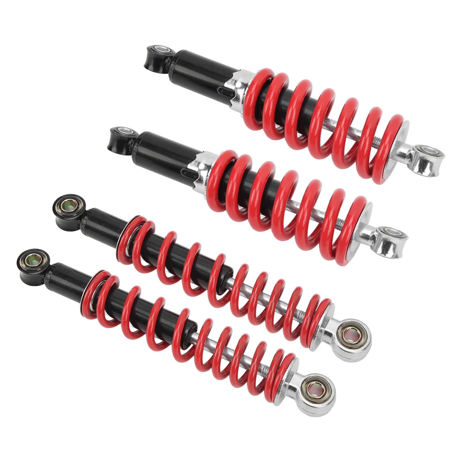 Verstellbare 250-mm-stoßdämpfer Für Vorder- Und Hinterradaufhängung, 4 Stück Für 50-125 Cm³ Offroad-motorräder, Quads Und Kartcross-fahrzeuge.