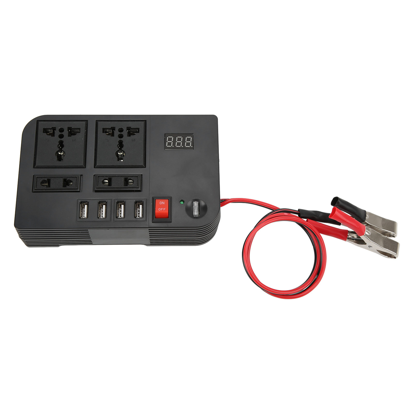 12v Auf 220-240v 600w Modifizierter Sinus-wechselrichter, Schwarz, Universal Für Autos