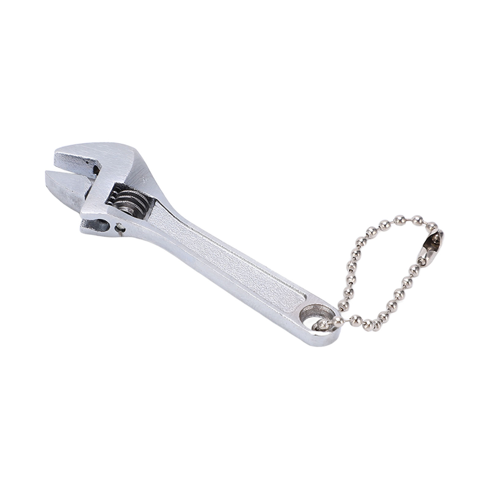 Verstellbarer Mini-schraubenschlüssel Aus Verzinktem Stahl, Hochfester, Professioneller Verstellbarer Schraubenschlüssel Für Industrie Und Haushalt, 6,35 Cm, Elektrolytisch Versilbert
