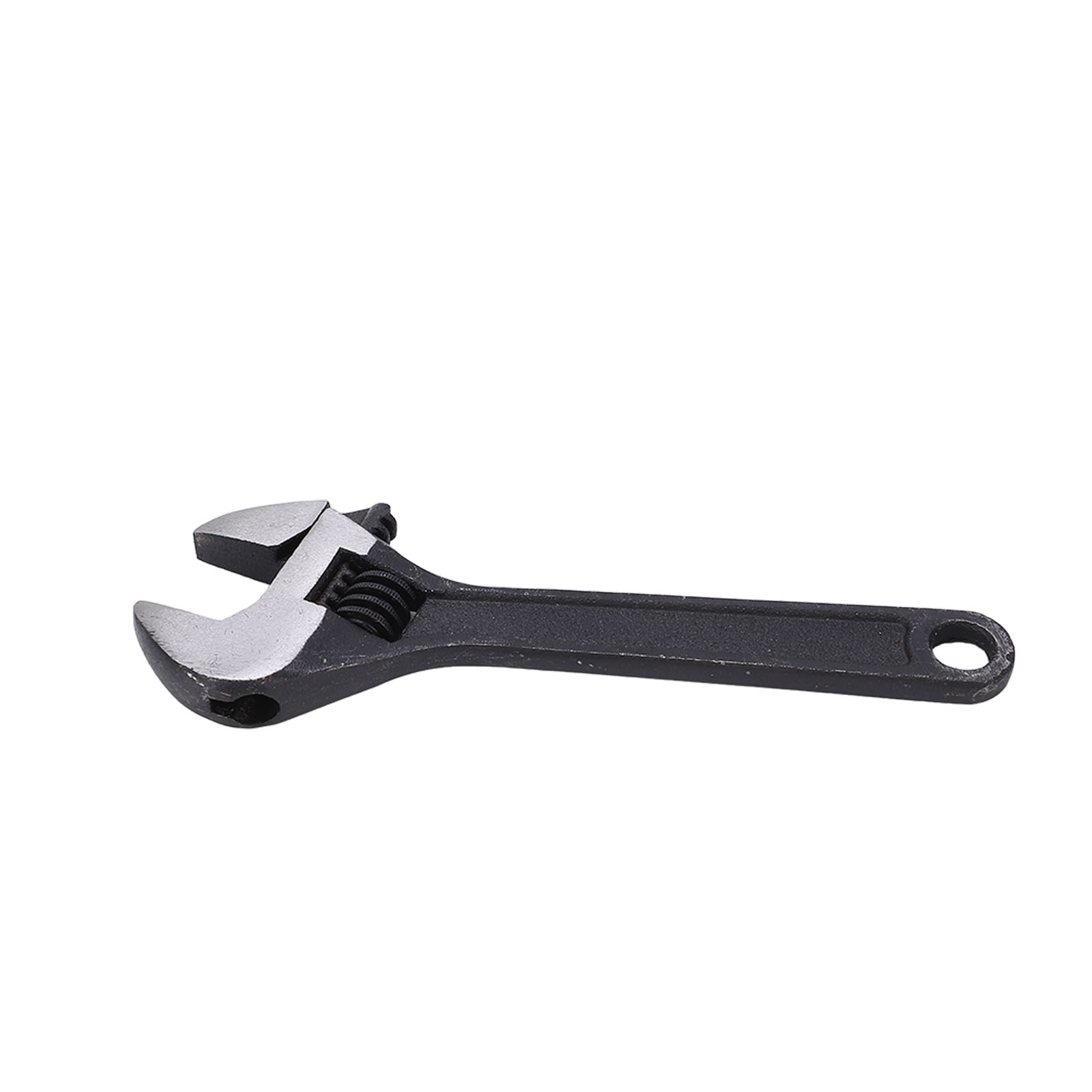 Verstellbarer Schlüsselring Aus Verzinktem Stahl, Mini-profi-tragbarer Verstellbarer Schraubenschlüssel Mit Hoher Härte, Für Industrie Und Haushalt, 10,16 Cm (4 Zoll), Schwarz.
