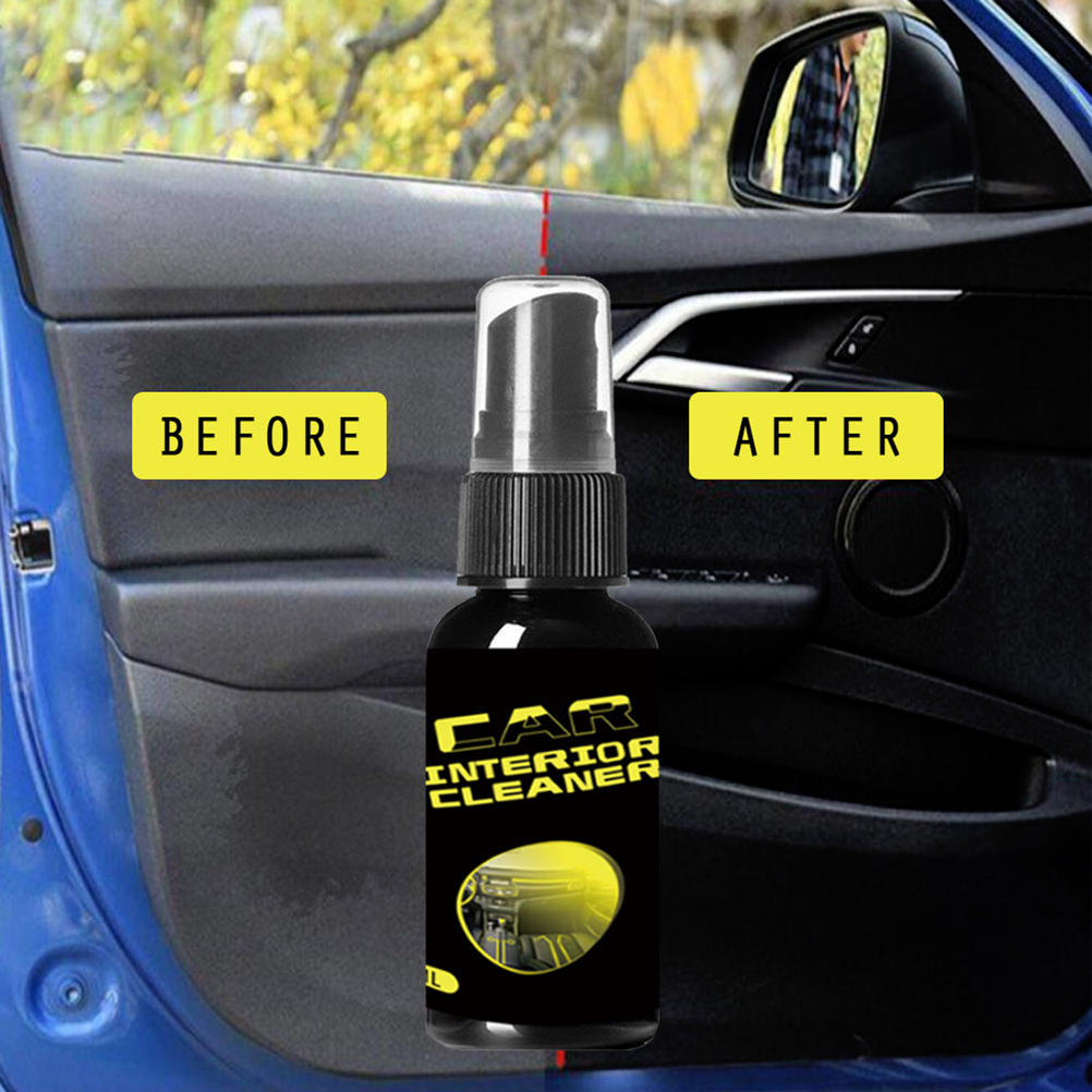 Autoinnenreiniger 30 Ml/100 Ml, Tragbarer Autoinnenreiniger, Mehrzweck-fleckenentferner
