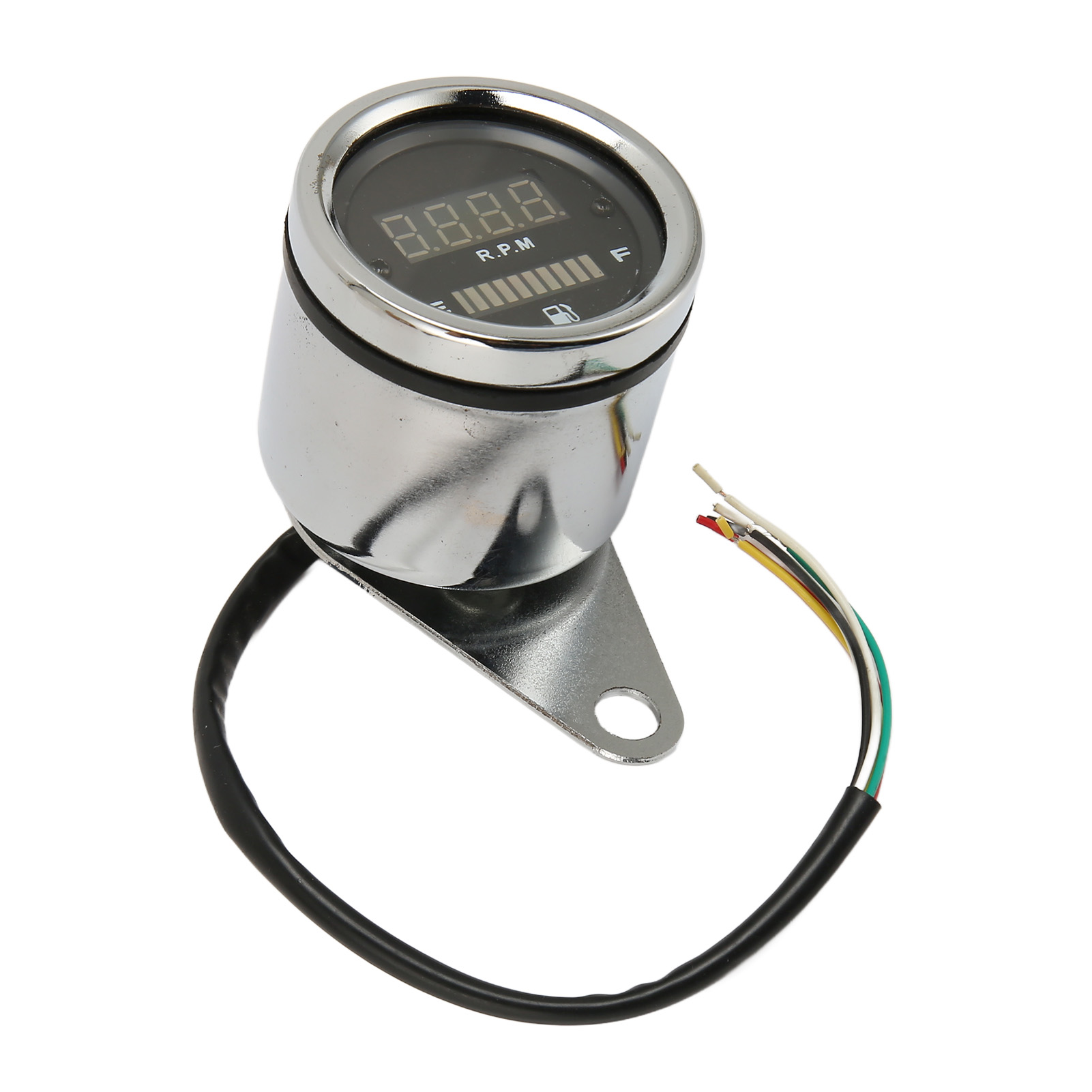 Robuster Digitaler Geschwindigkeitsmesser Mit Integrierter Kraftstoffstandanzeige, Stabiles Und Zuverlässiges Design Für Offroad-motorräder.