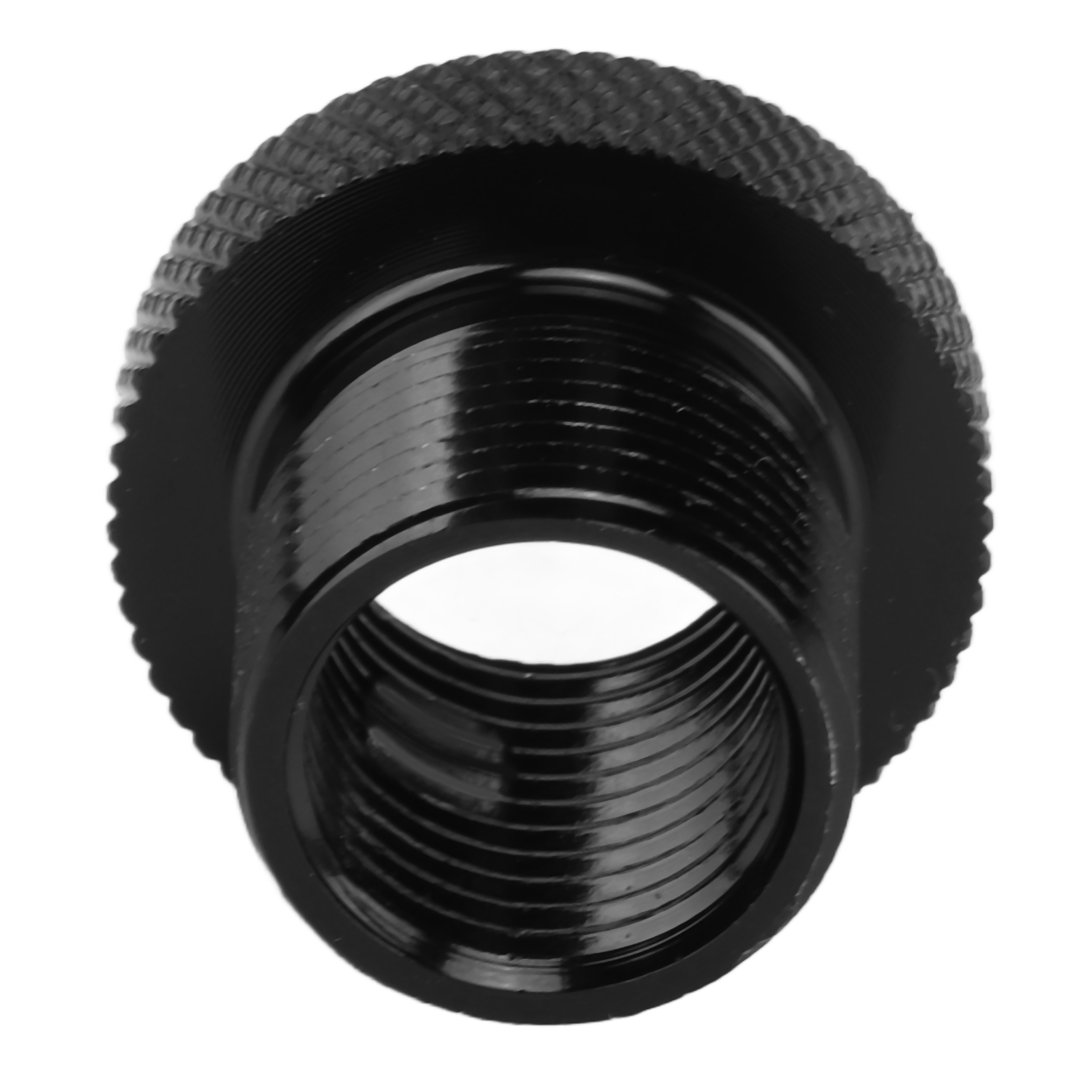 Universeller Ölfilteradapter Aus Schwarzem Metall, Gewindeanschluss 5/8-24 Auf 1/2-20, Kfz-zubehör