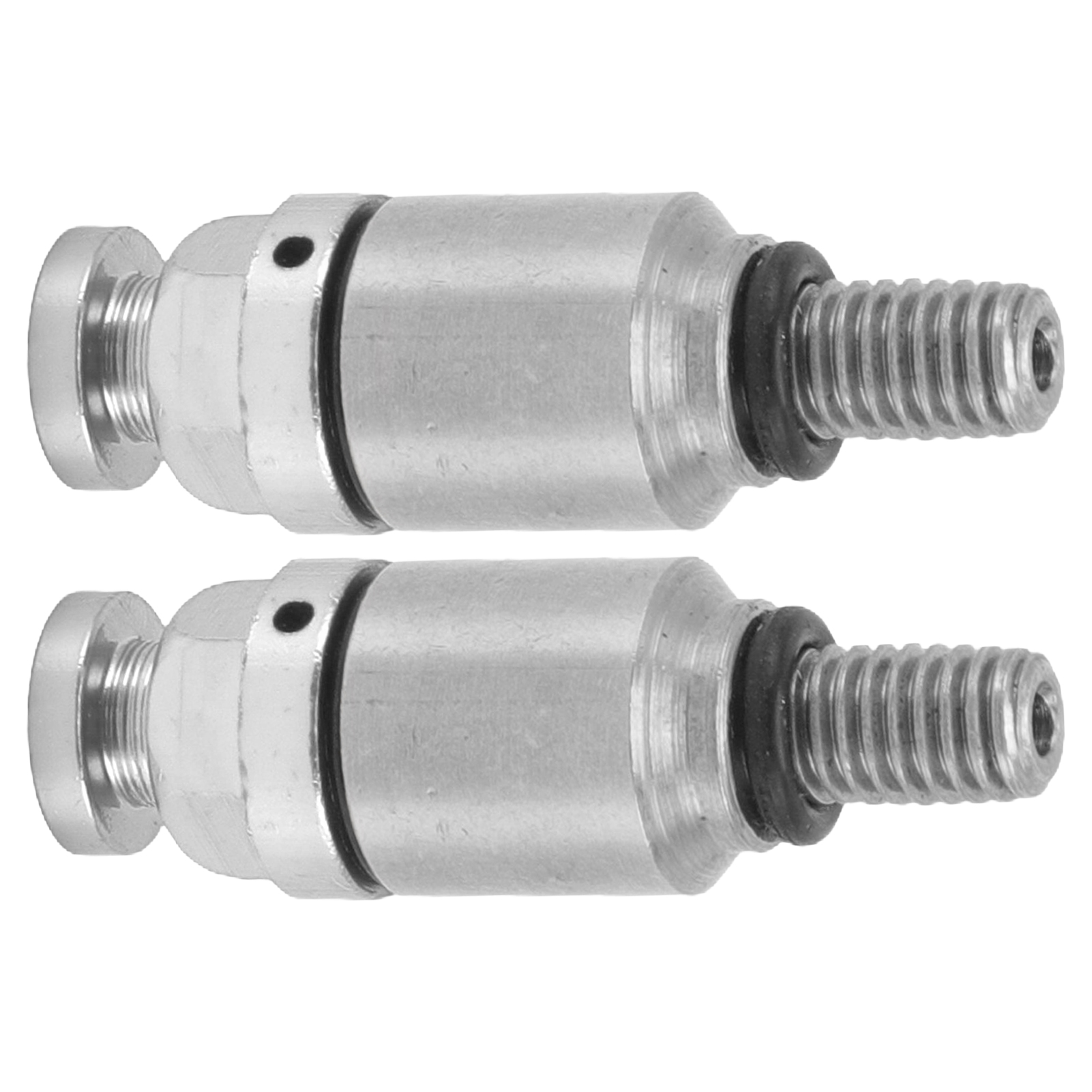 2x Entlüftungsventil Aus Aluminiumlegierung M5x0,8, Gabel-dekompressor-ersatz Für Crf150r, Cr125r, Cr250r, Silber